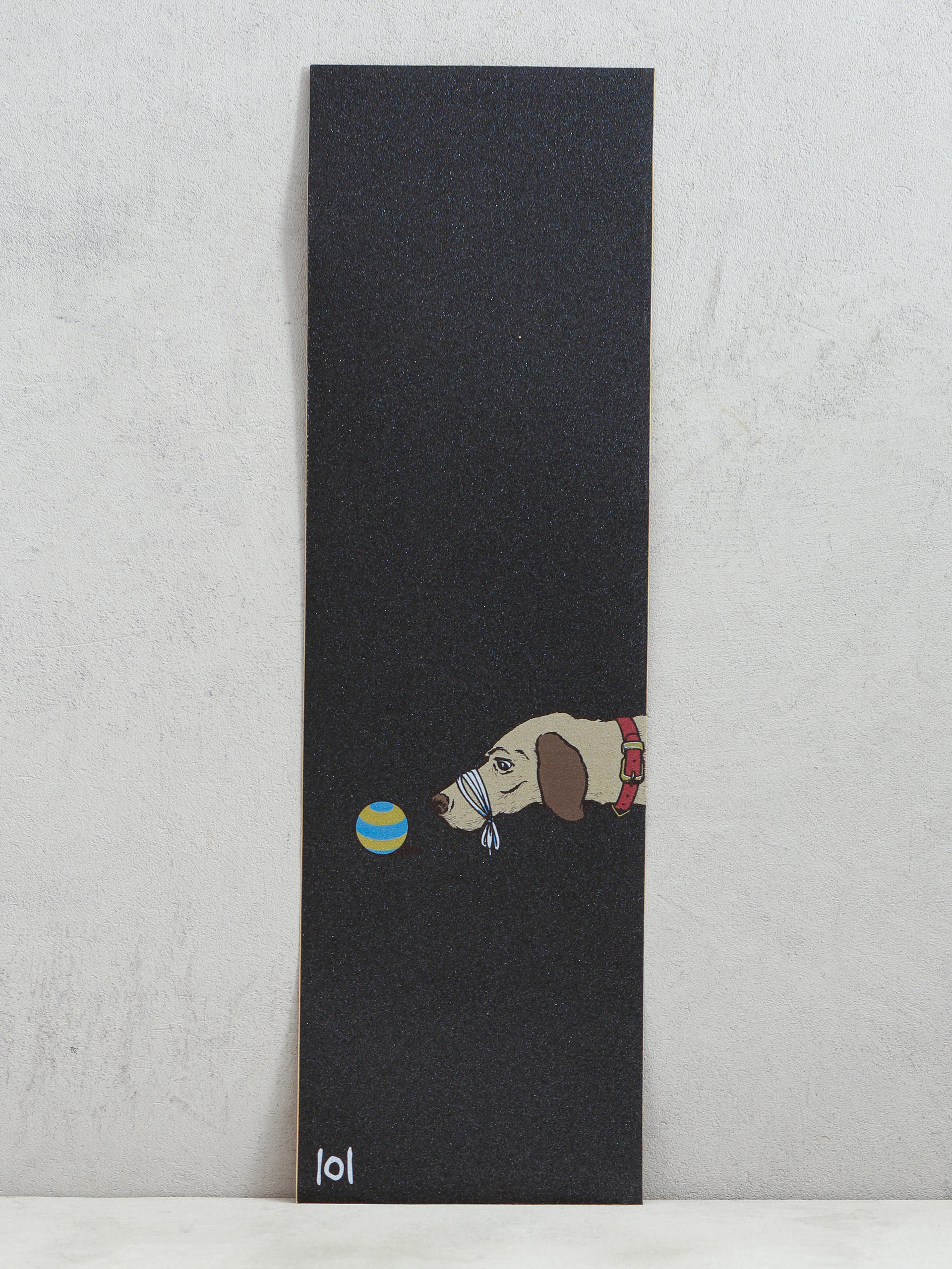 Наждак 101 Skateboards Dog (black)