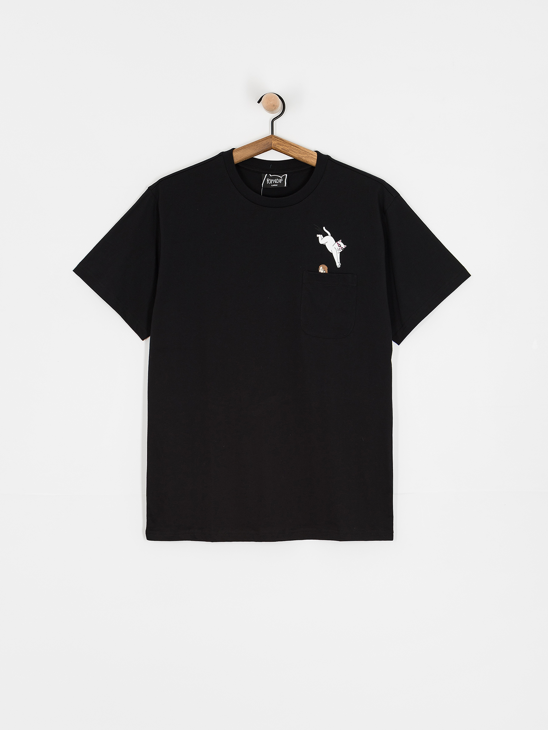 Футболка RipNDip Jumpin In Pocket (black)