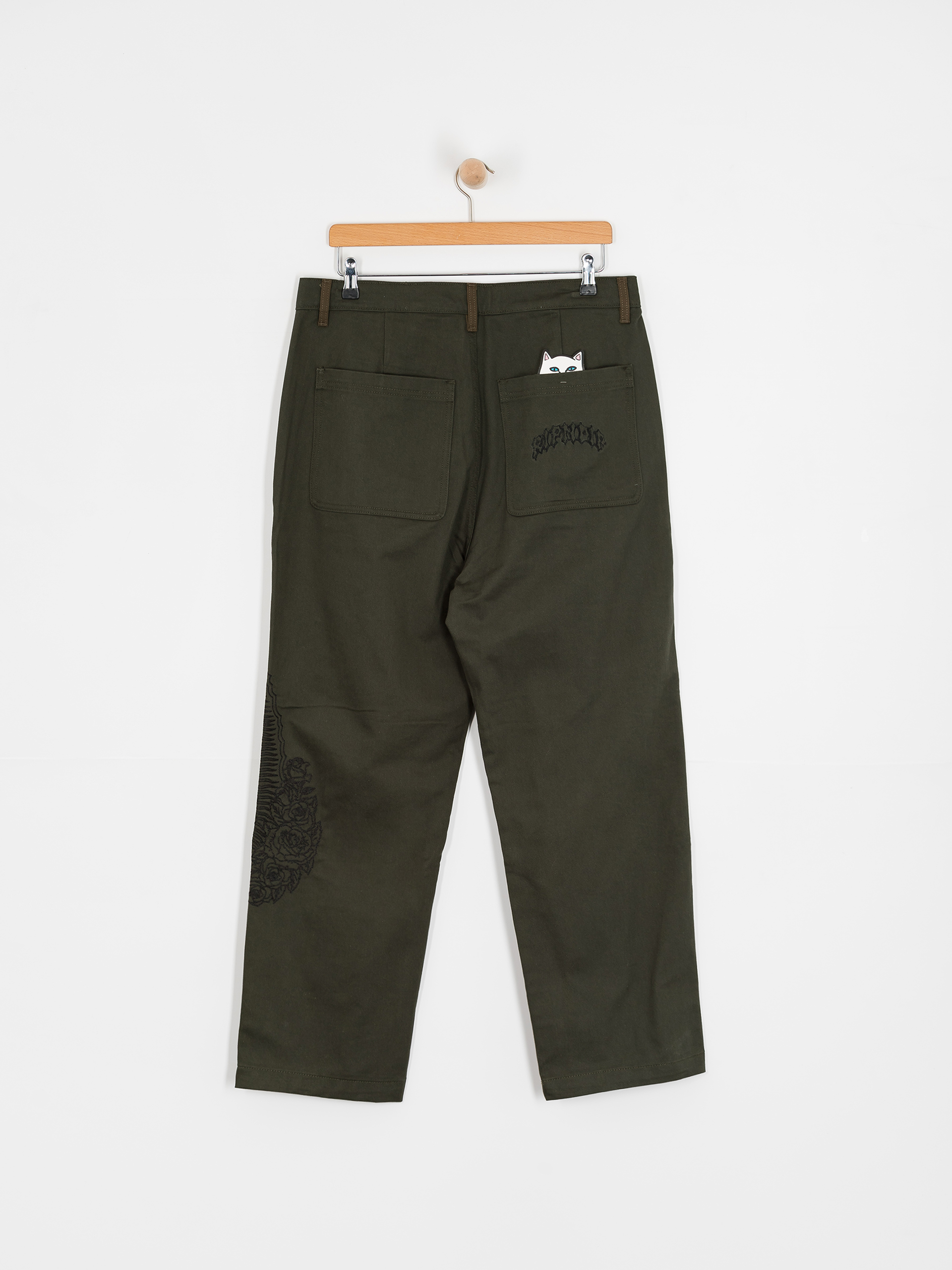 Штани RipNDip Mother Nerm Twill (dark olive)