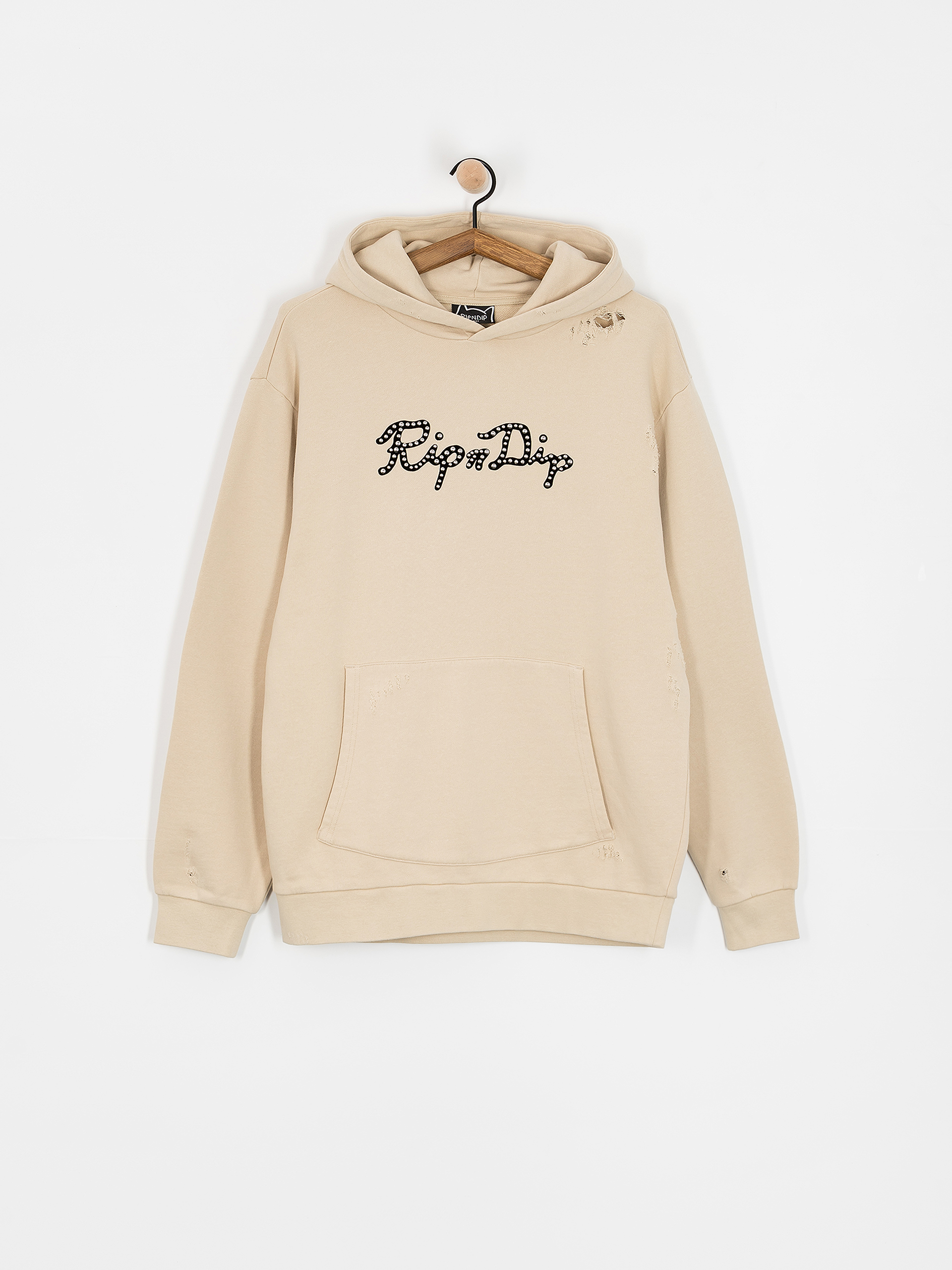 Худі RipNDip Script HD (khaki)