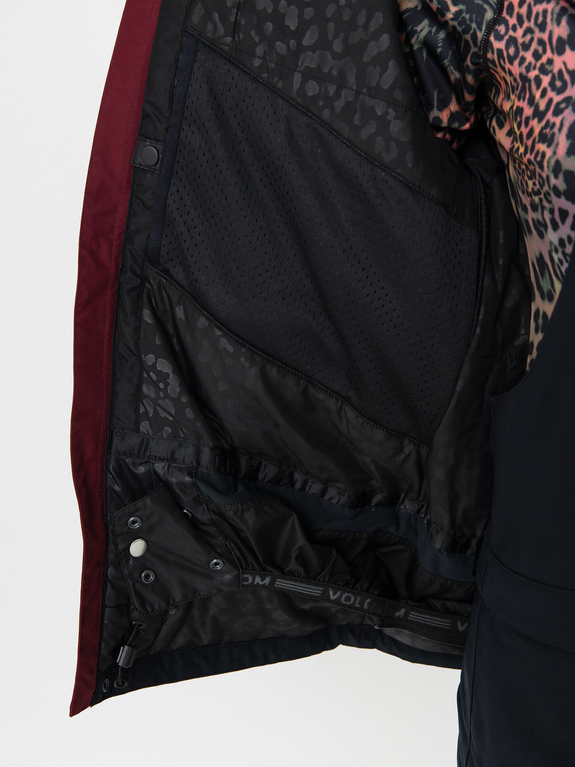 Жіноча Сноубордична куртка Volcom V.Co Aris Ins Gore (burgundy)