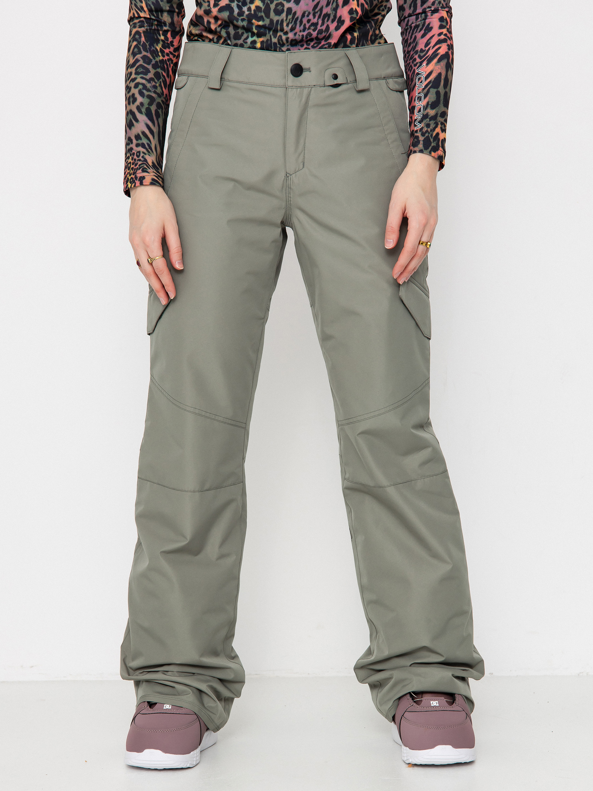 Сноубордичні штани Volcom Bridger Ins Wmn (lichen green)