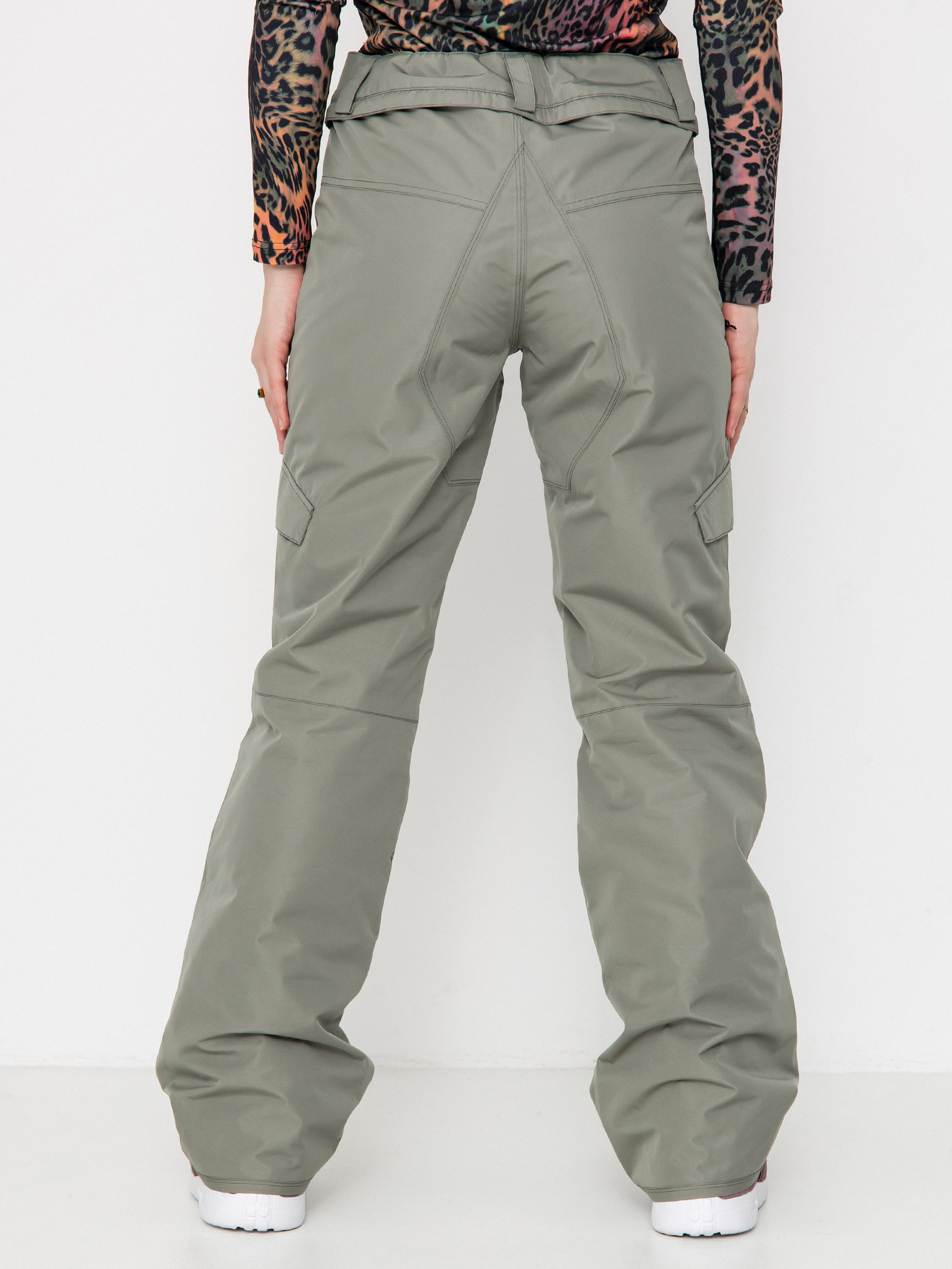 Жіночі Сноубордичні штани Volcom Bridger Ins (lichen green)