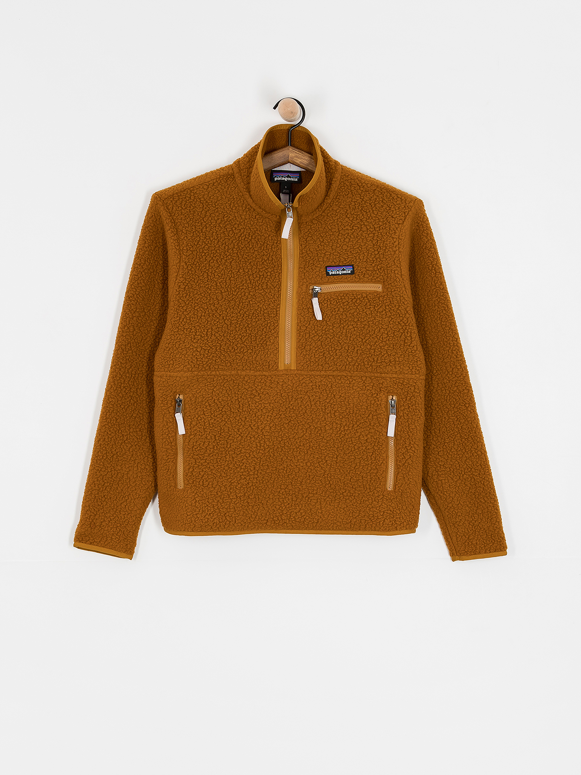 Флісовий светр Patagonia Retro Pile Marsupial Wmn (shelter brown)