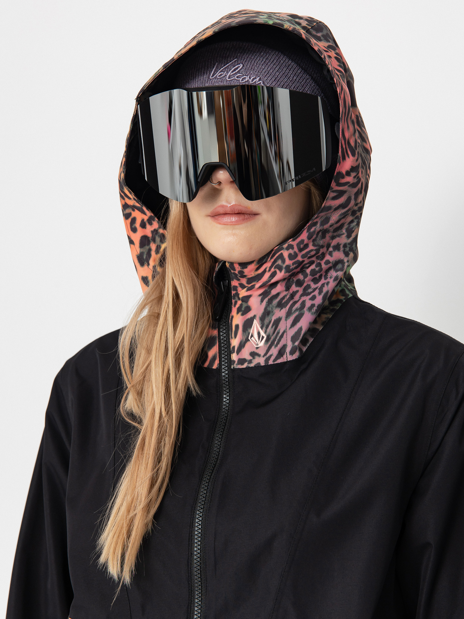 Жіноча Сноубордична куртка Volcom Ashfield Pullover (black)