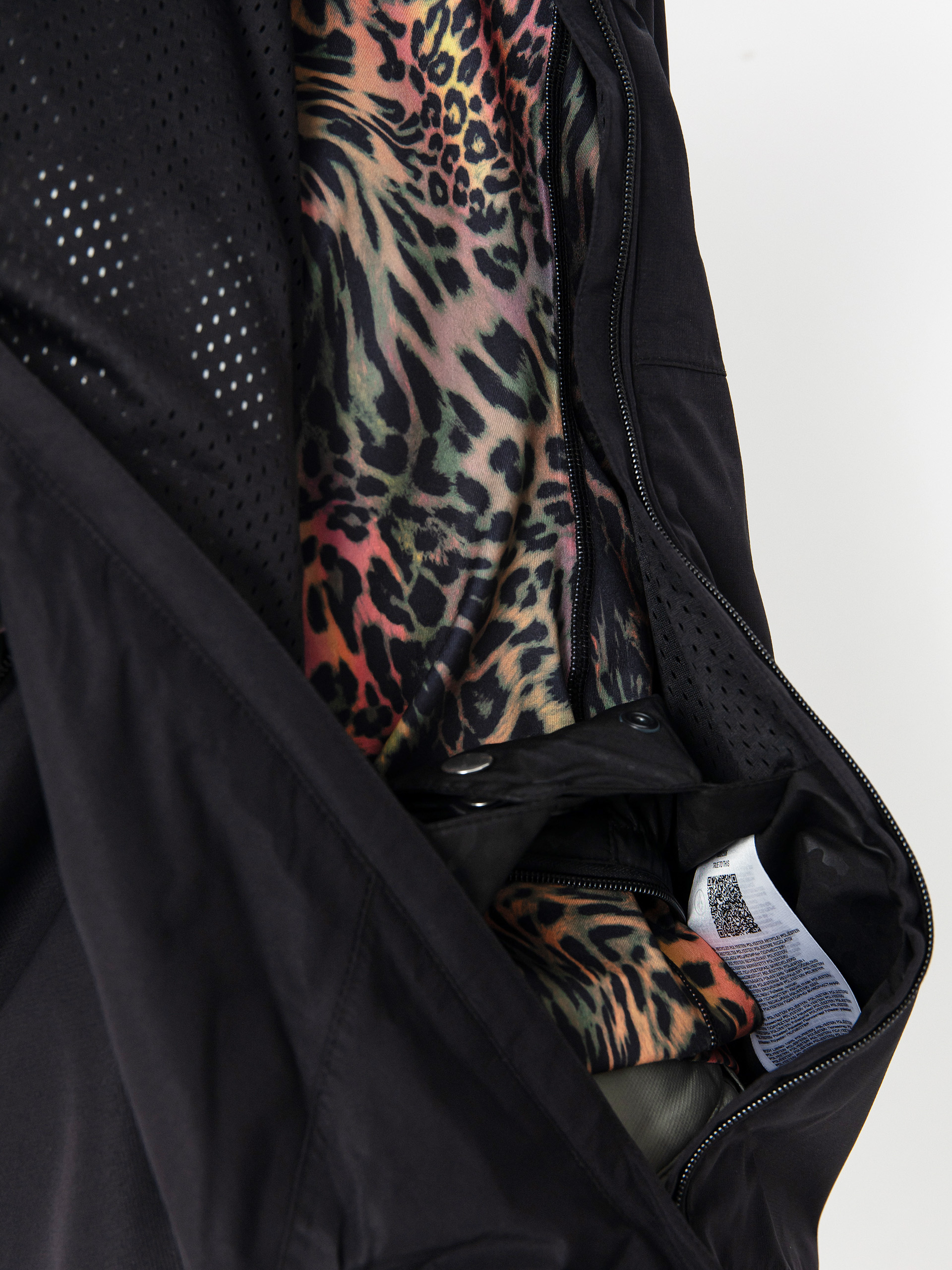 Жіноча Сноубордична куртка Volcom Ashfield Pullover (black)