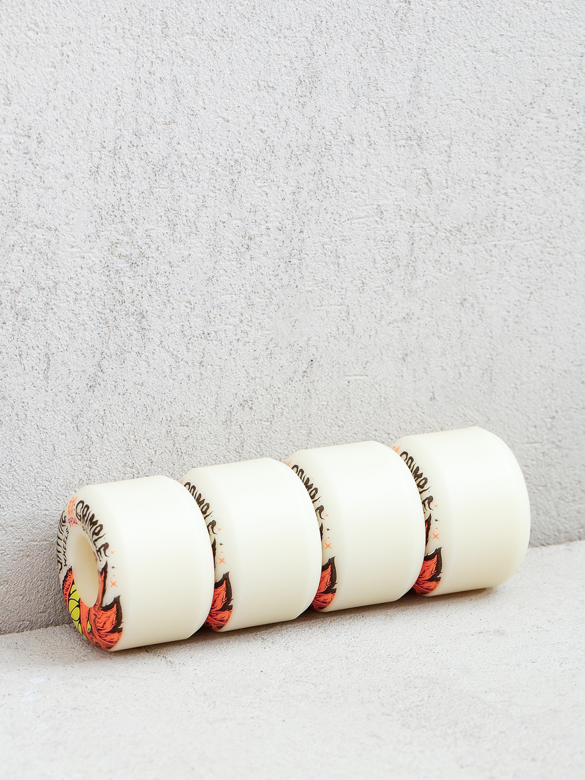 Колеса Spitfire F4 99D Grimple Head (natural/orange)