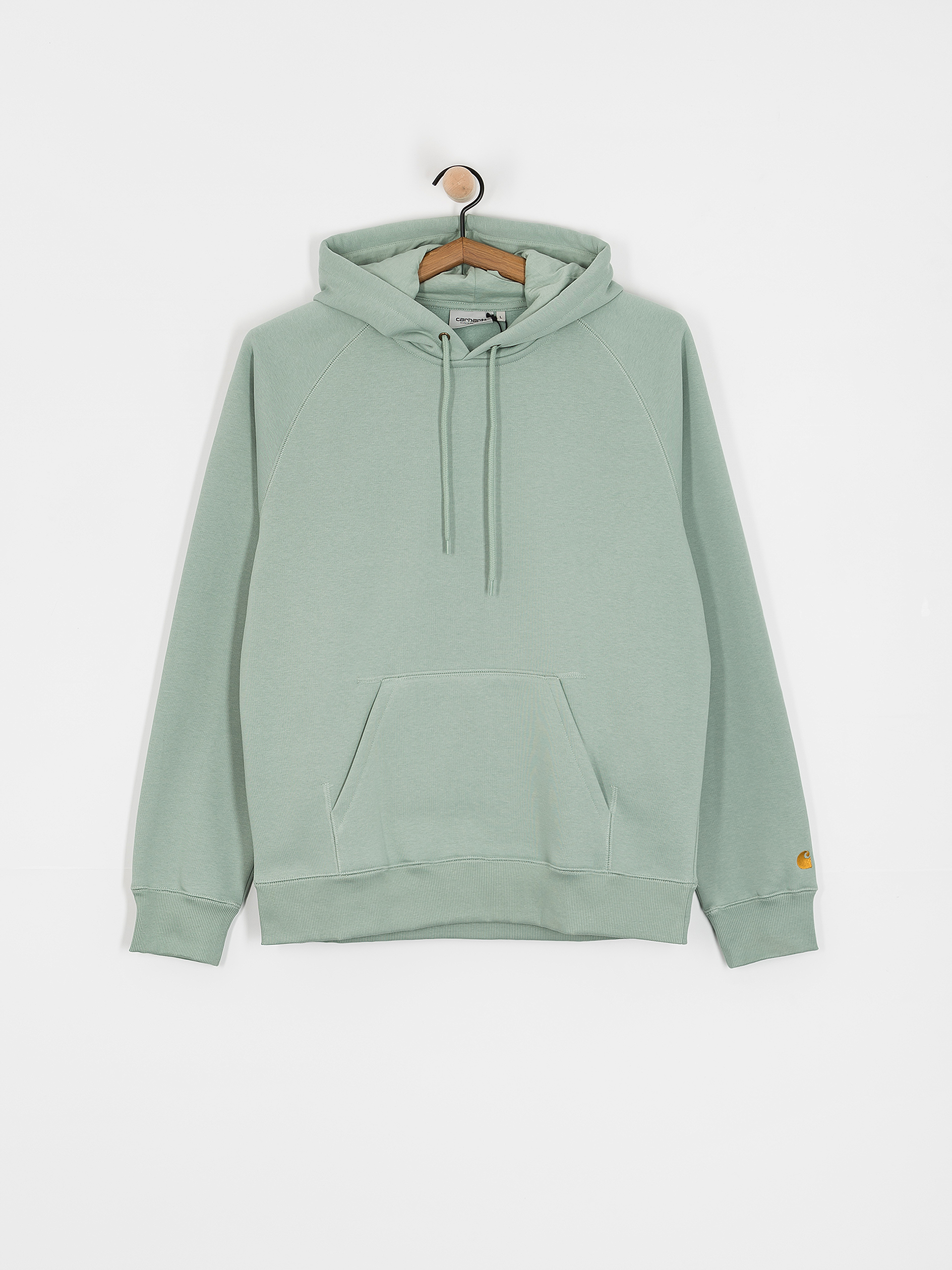 Худі Carhartt WIP Chase HD (frosted green/gold)