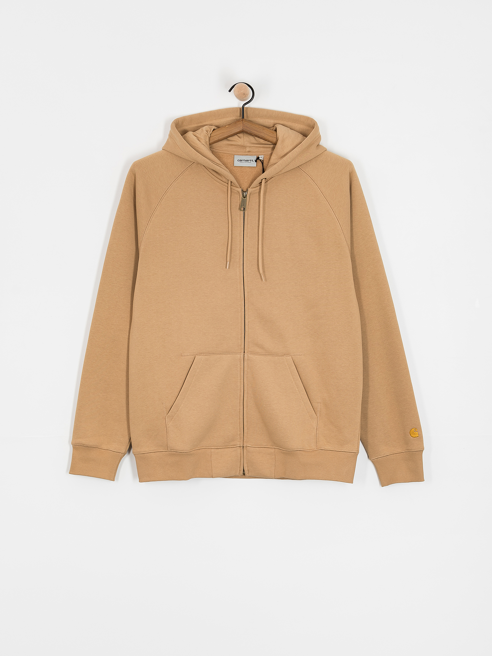 Худі Carhartt WIP Chase ZHD (dusty h brown/gold)