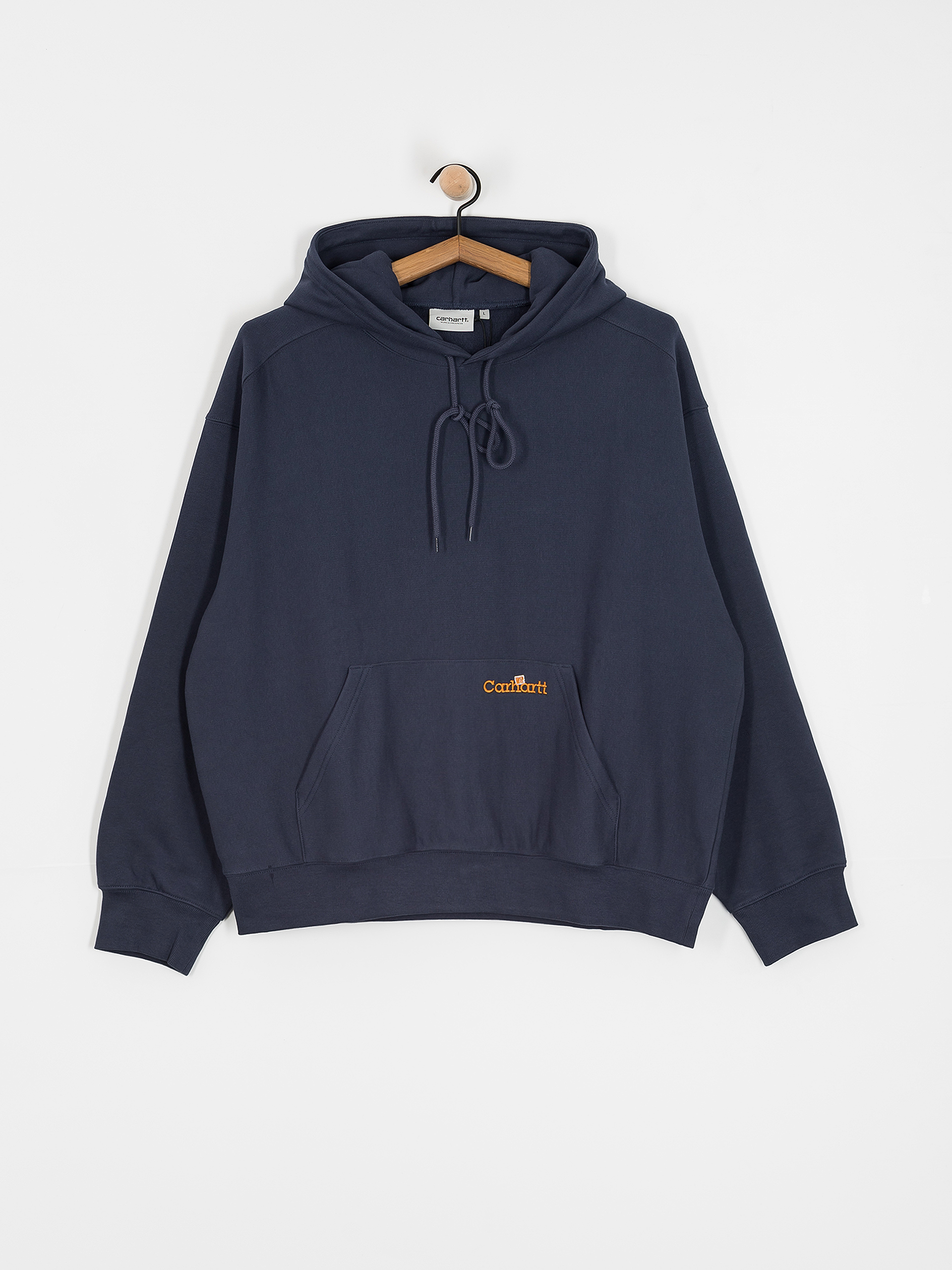 Худі Carhartt WIP Label Script HD (blue)