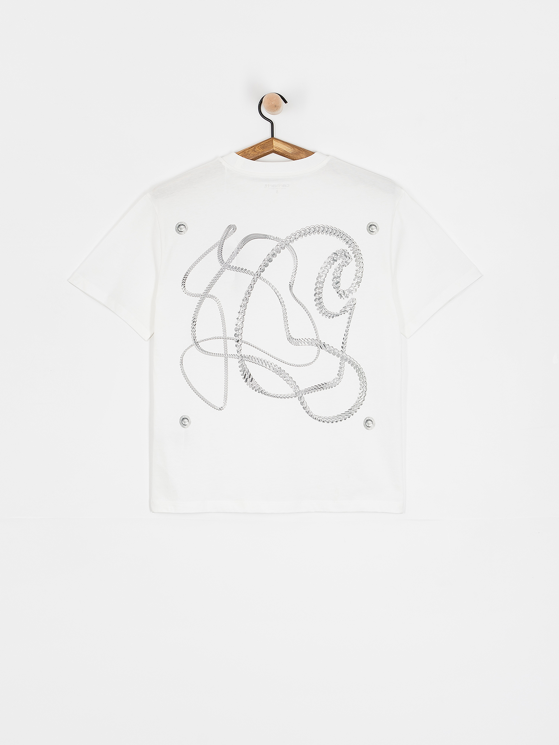 Футболка Carhartt WIP Chain Link Wmn (white/silver)