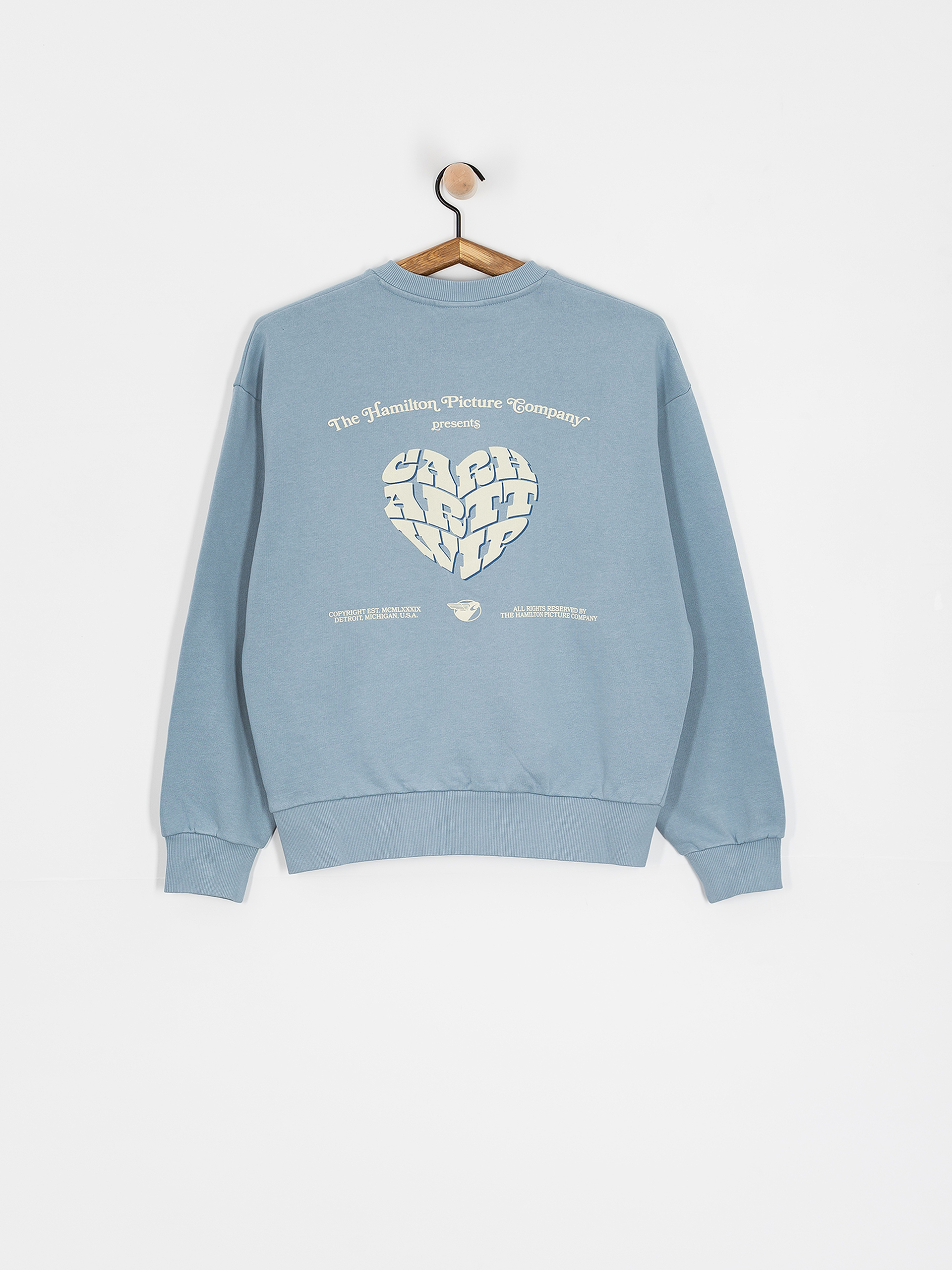Світшот Carhartt WIP Productions Wmn (frosted blue)