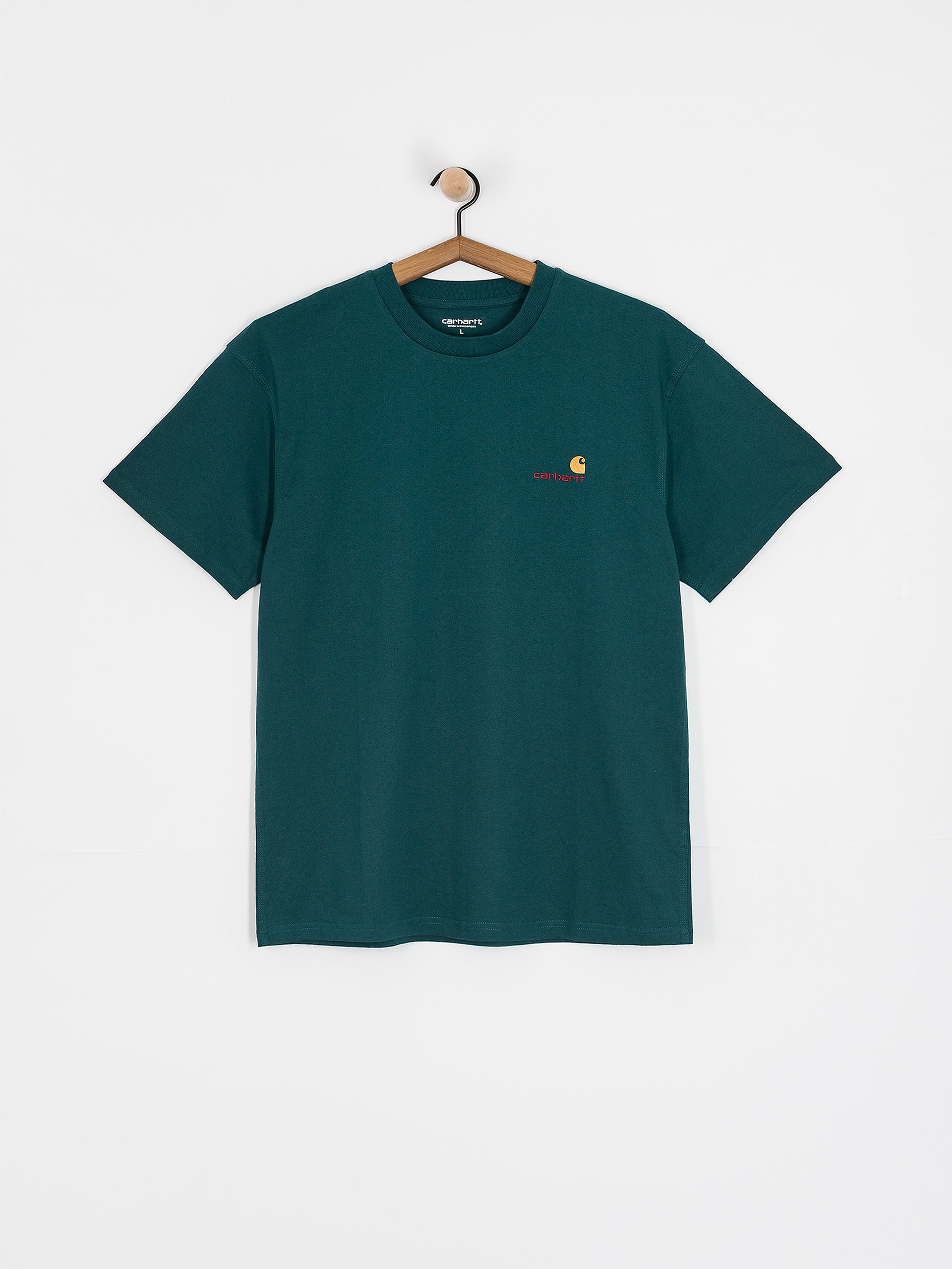 Футболка Carhartt WIP American Script (malachite)