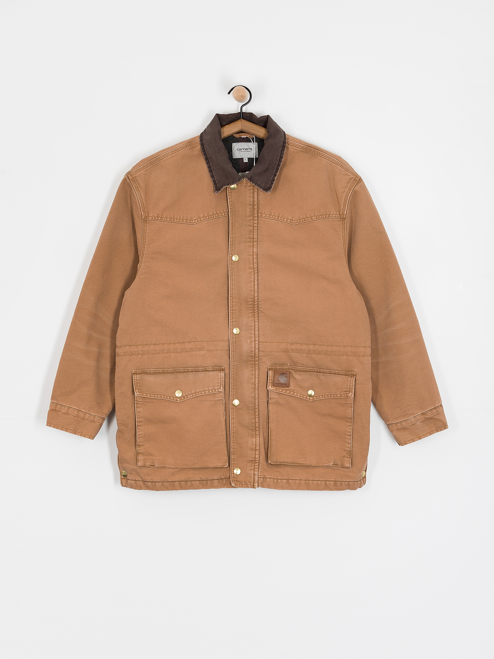 Куртка Carhartt WIP OG Santa Fe Coat (hamilton brown/tobacco)