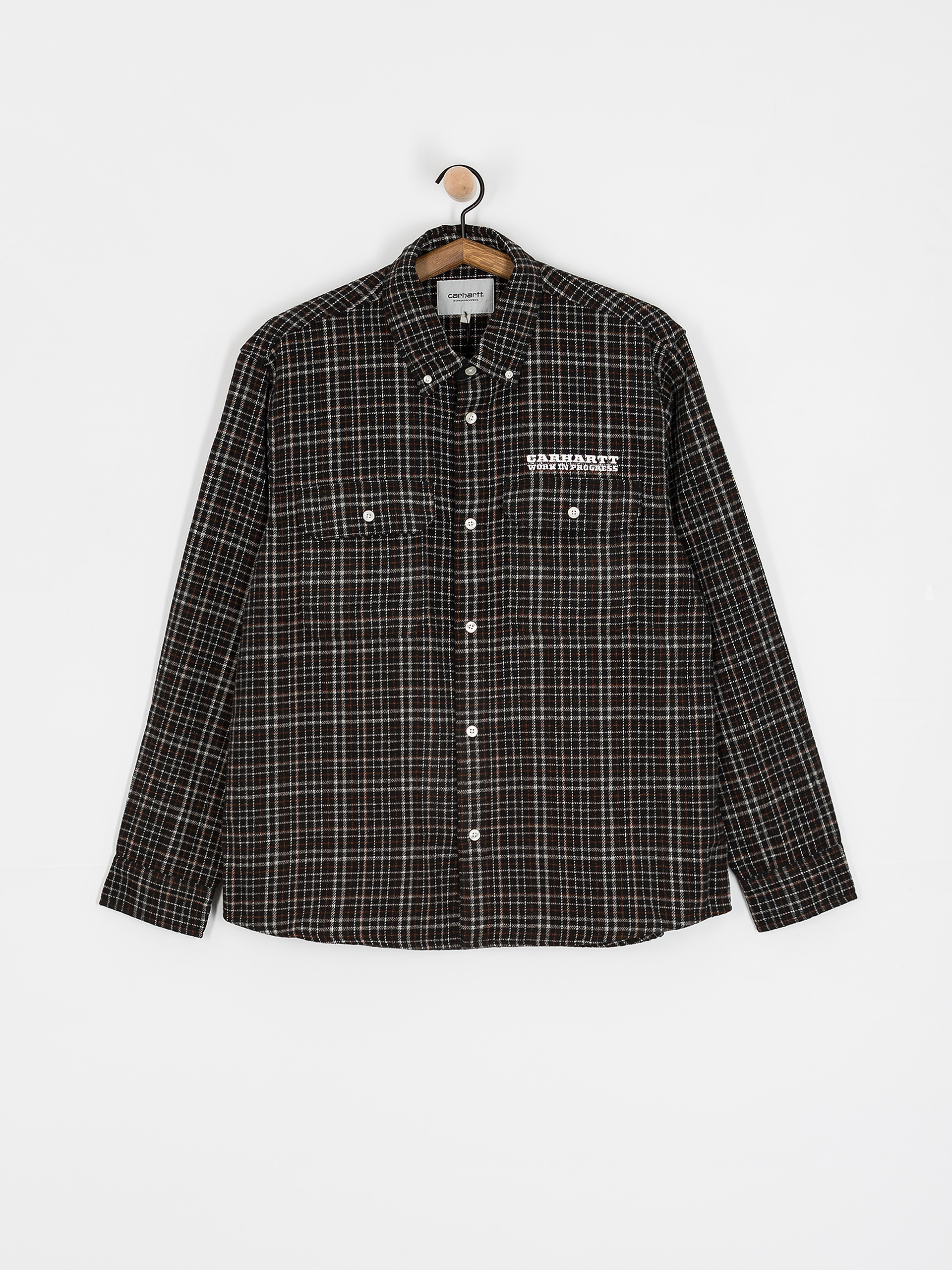 Сорочка Carhartt WIP Runaway Millett (millett check black/wax)