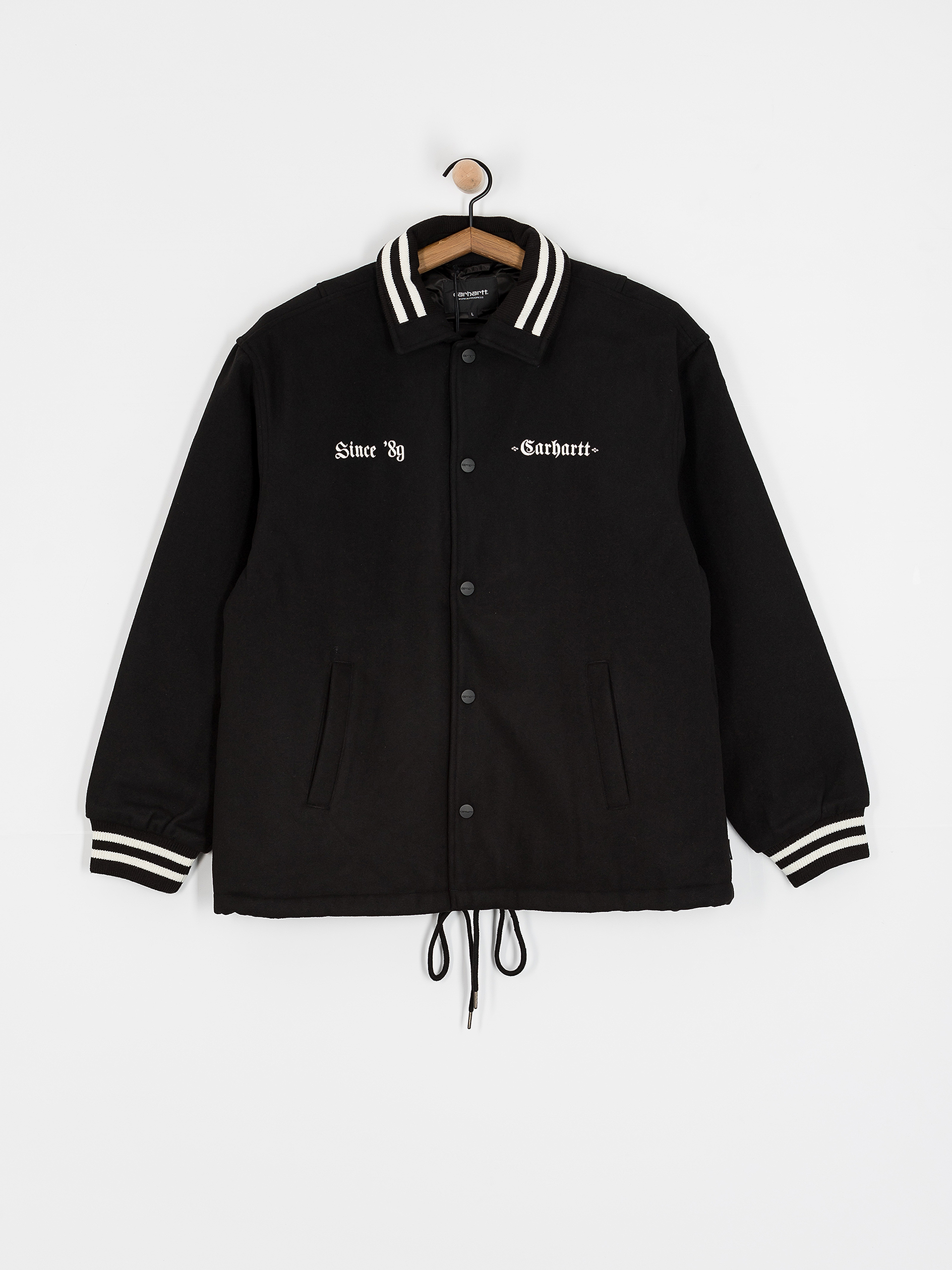 Куртка Carhartt WIP Wool Coach (black/wax)