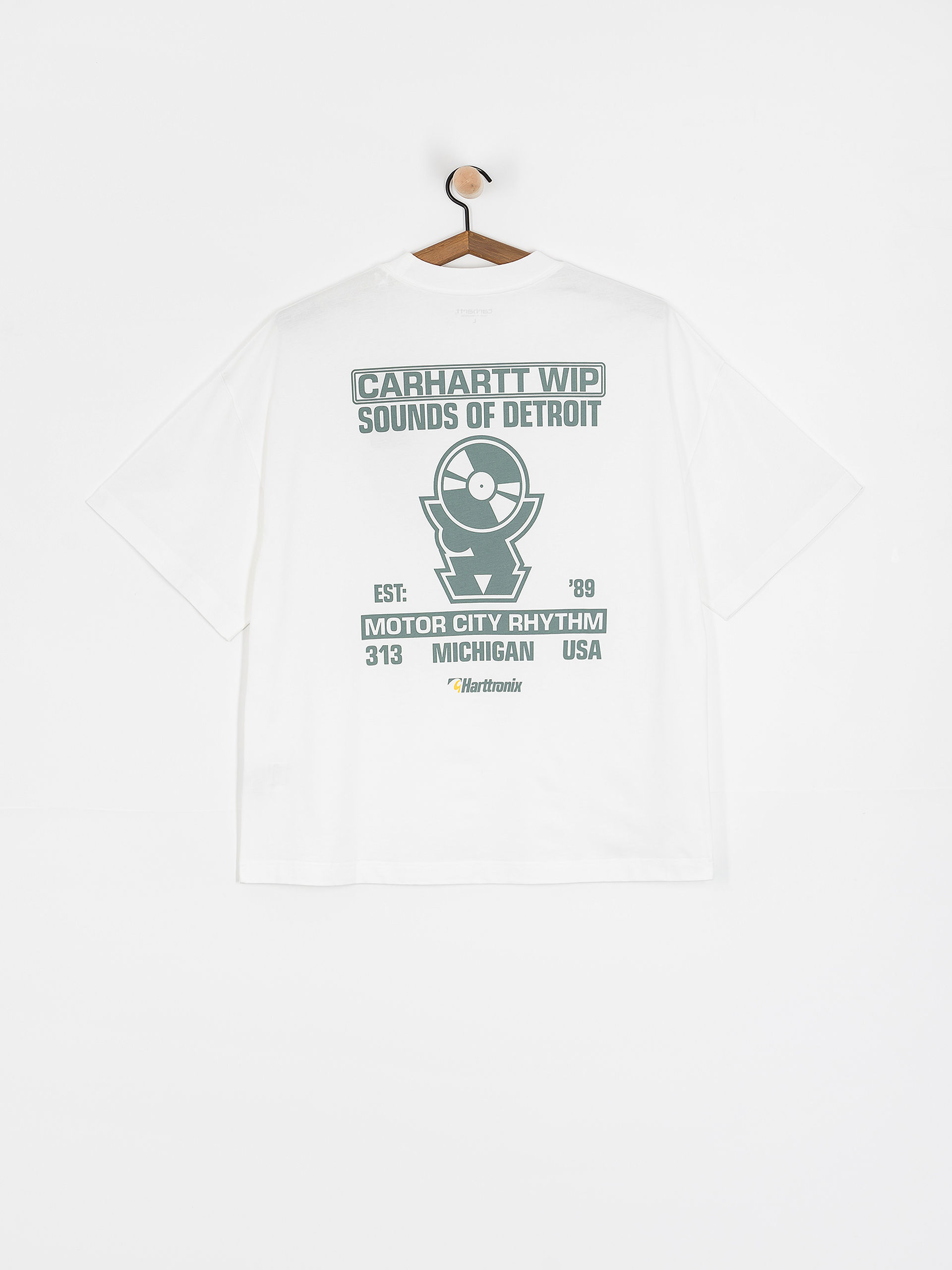 Футболка Carhartt WIP Harttronix (white)