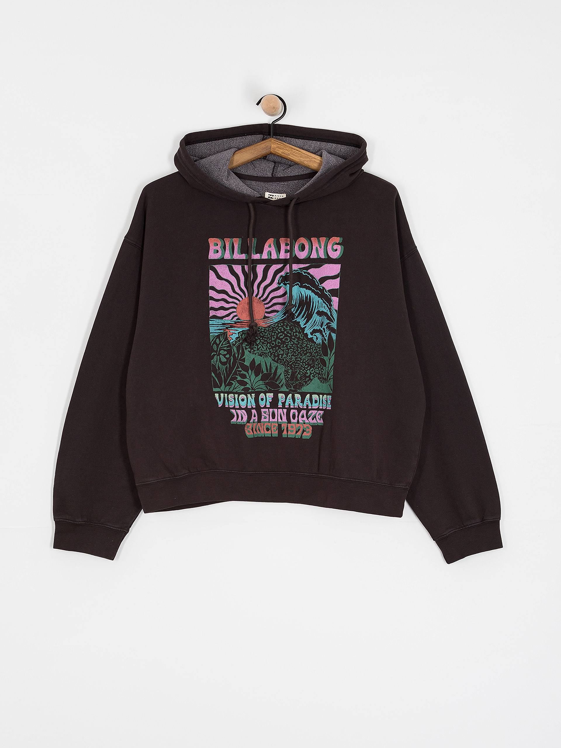 Худі Billabong Keep It Up HD Wmn (black sands)