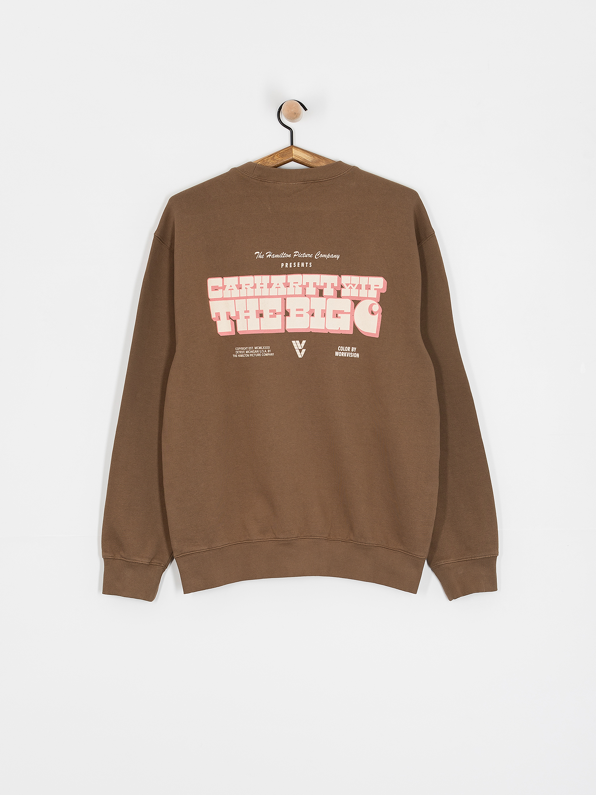 Світшот Carhartt WIP Greatest Flicks (coconut)