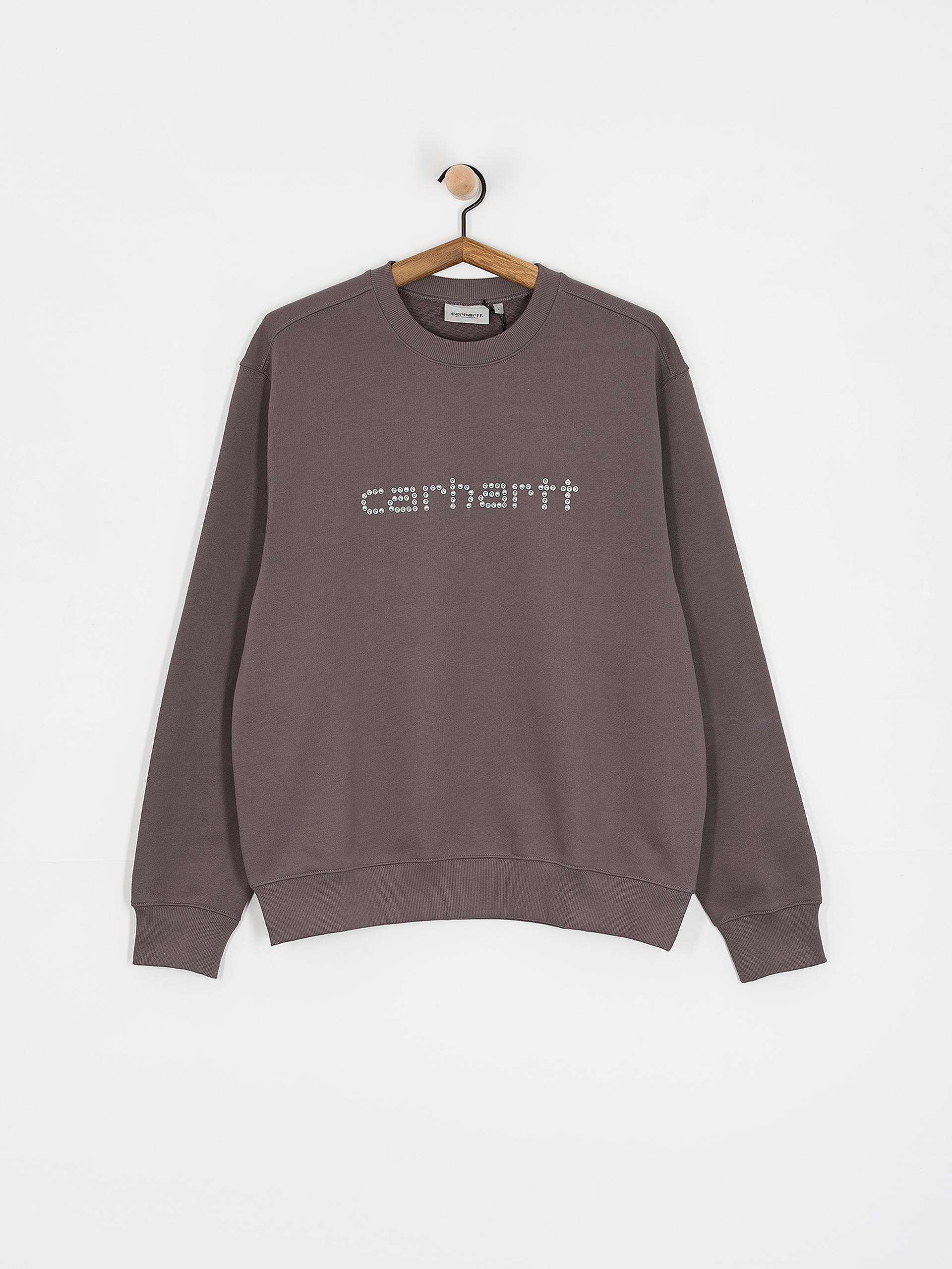 Світшот Carhartt WIP Rivet Script (manta)