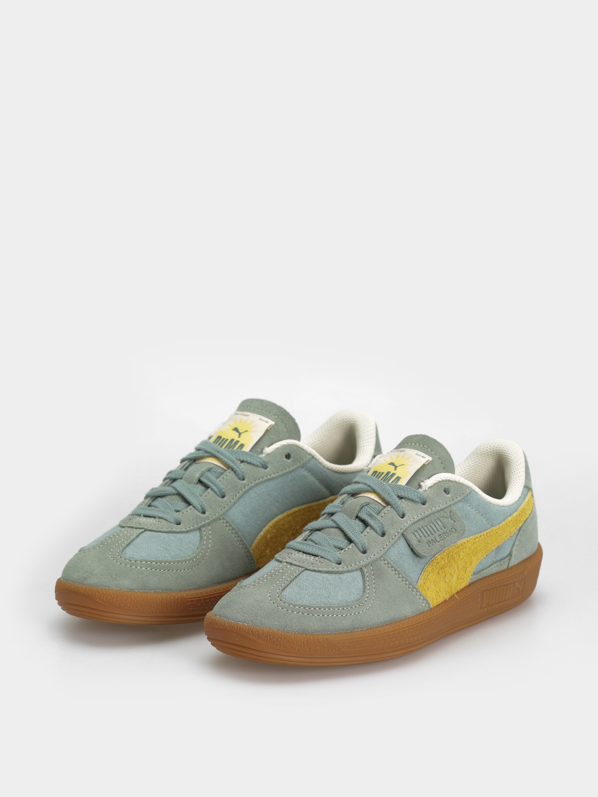 Взуття Puma Palermo Weathered (green moon sunny yellow)