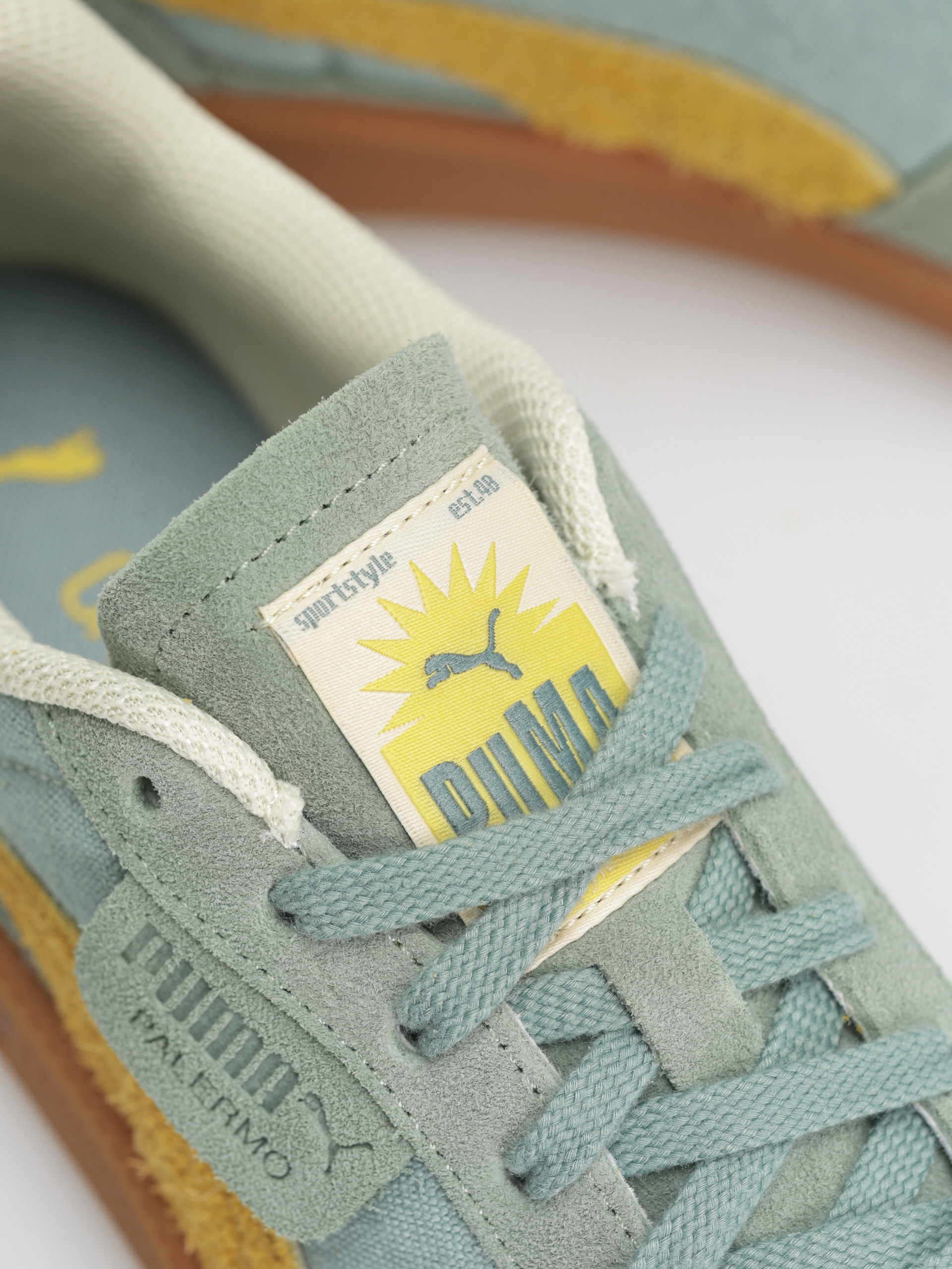 Взуття Puma Palermo Weathered (green moon sunny yellow)