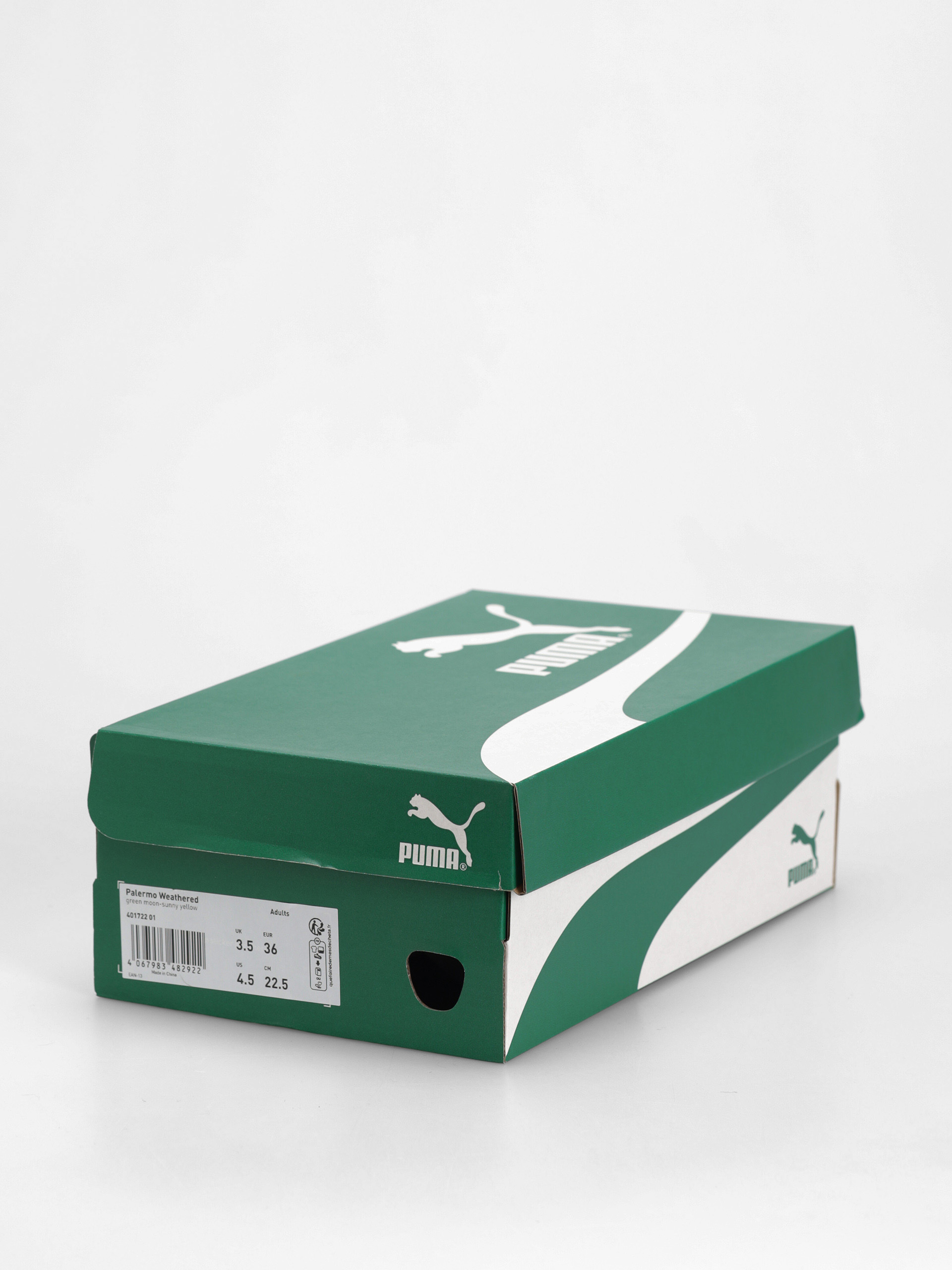 Взуття Puma Palermo Weathered (green moon sunny yellow)