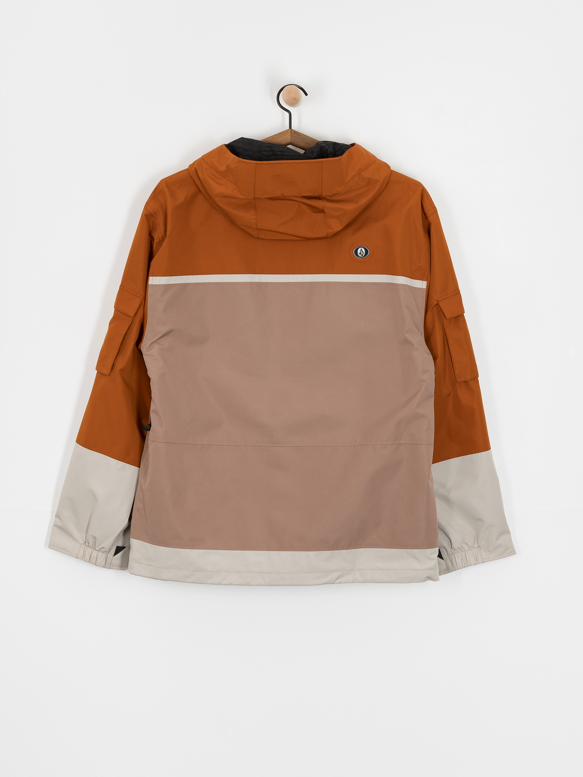 Чоловіча Сноубордична куртка Volcom Nightbreaker 20K (chestnut brown)