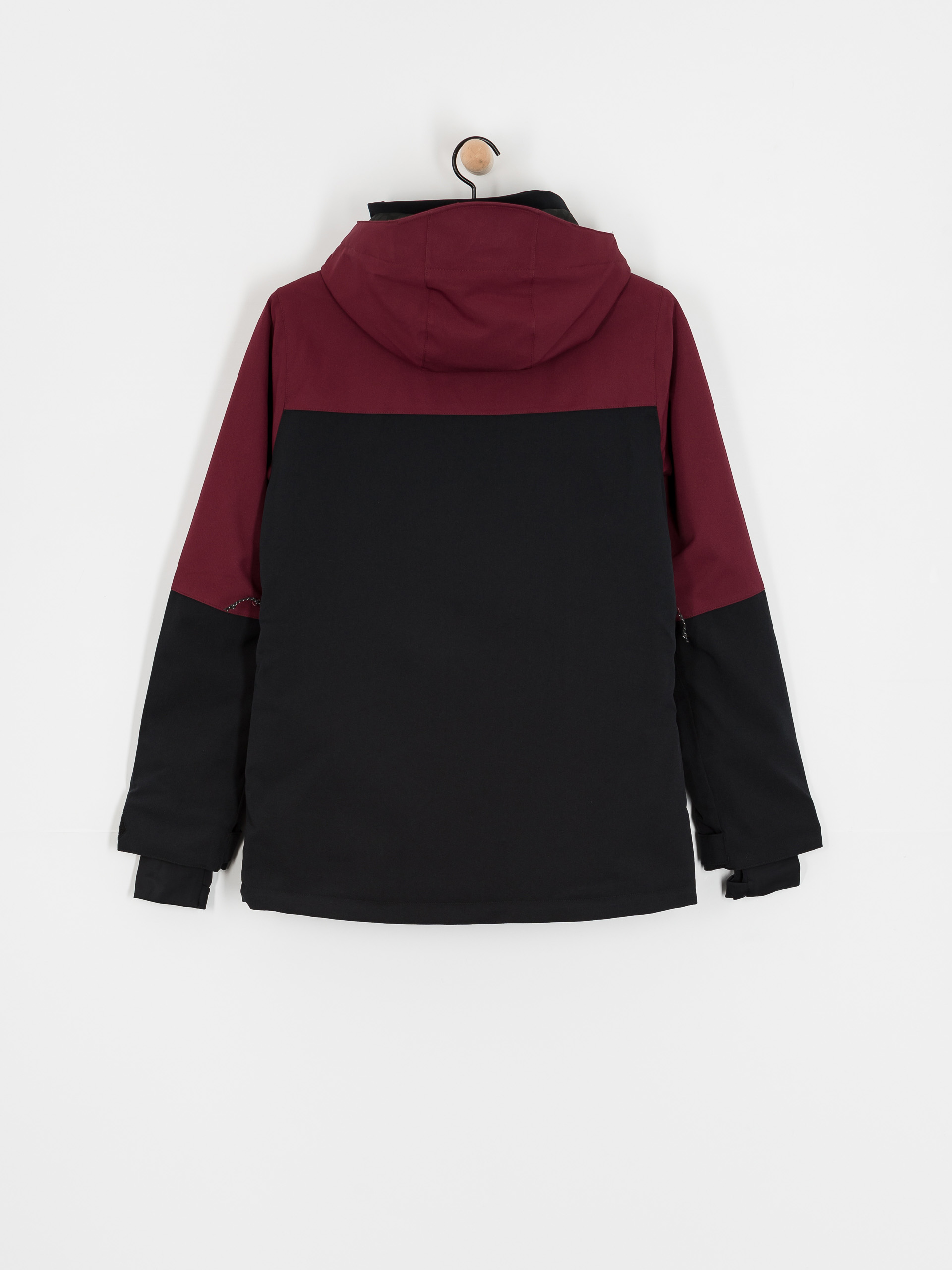 Жіноча Сноубордична куртка Volcom Shelter 3D Stretch (burgundy)
