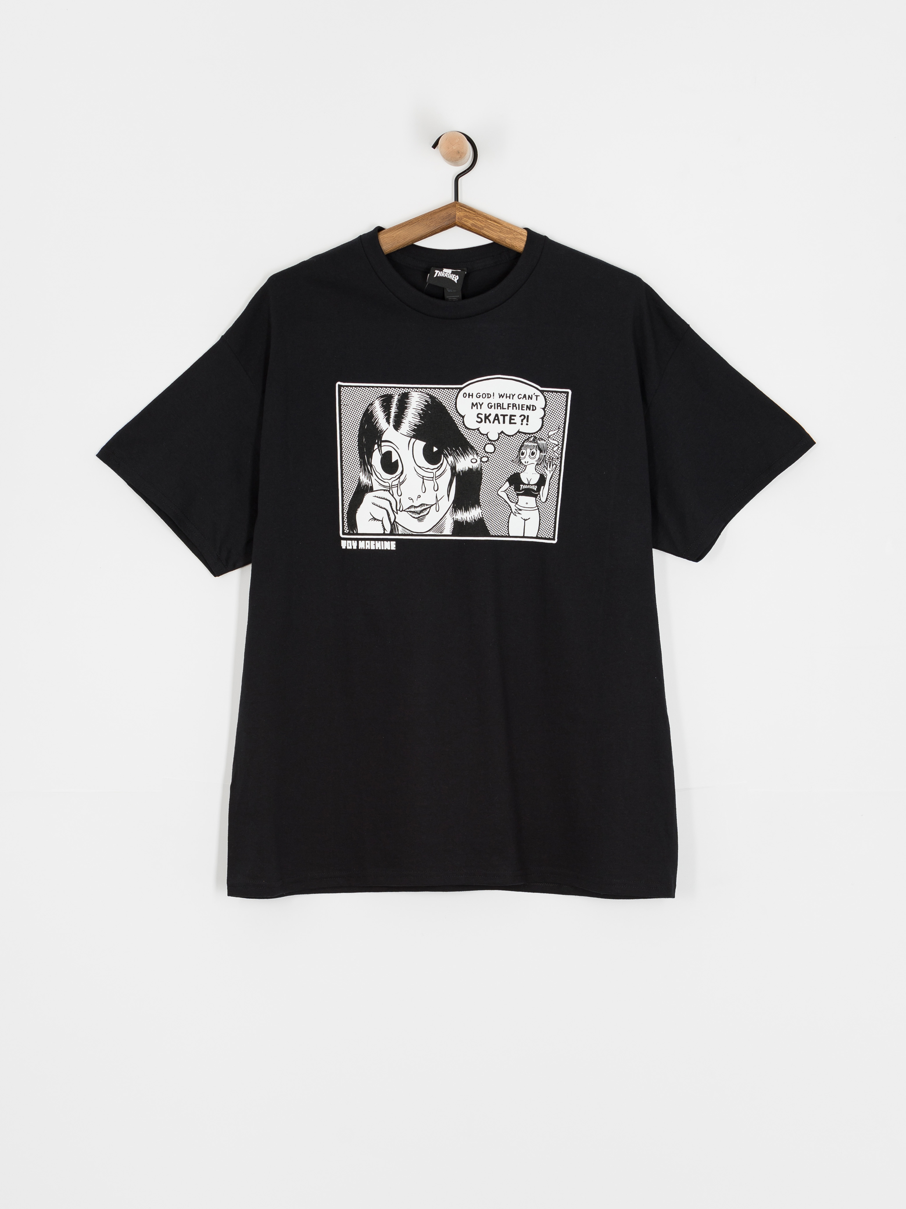 Футболка Thrasher X Toy Machine Girlfriend (black)