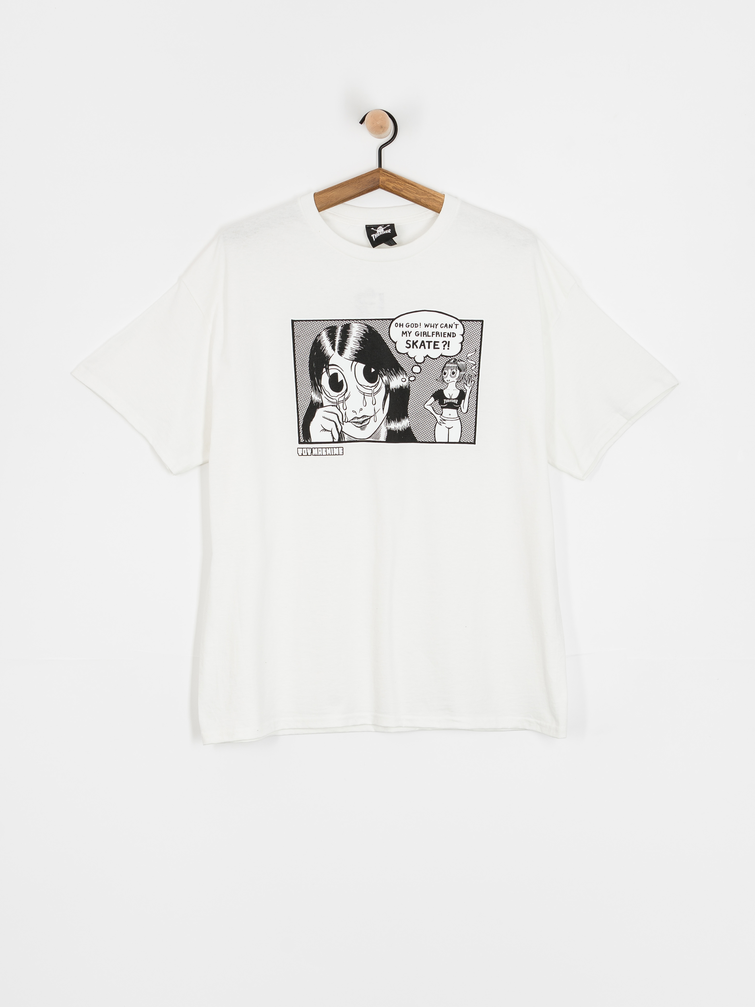 Футболка Thrasher X Toy Machine Girlfriend (white)