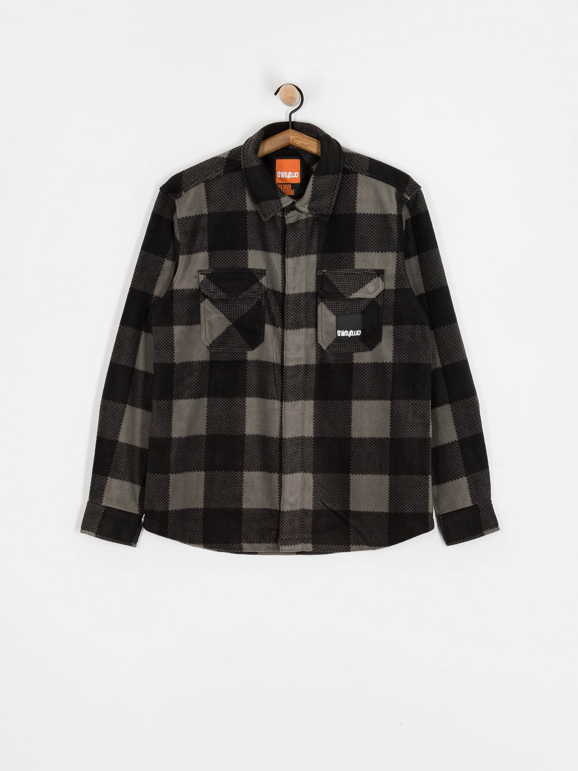 Сорочка ThirtyTwo Rest Stop Shirt (black/charcoal)