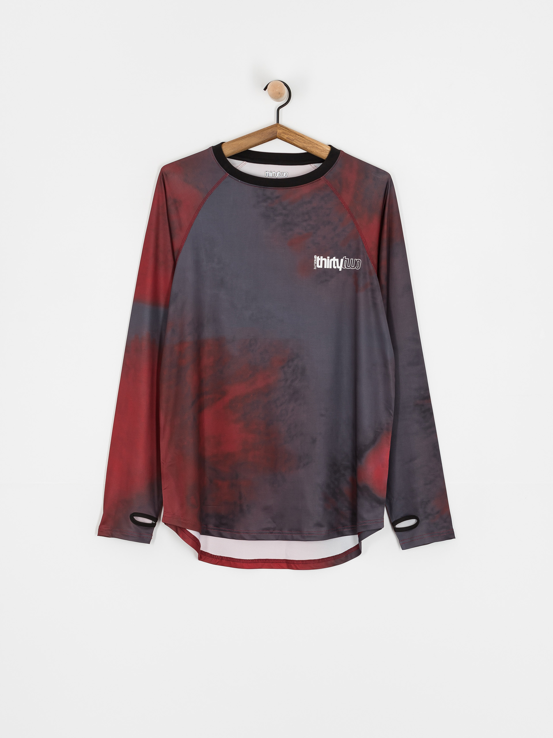 Білизна ThirtyTwo Ridelite Ls Shirt (black/red)