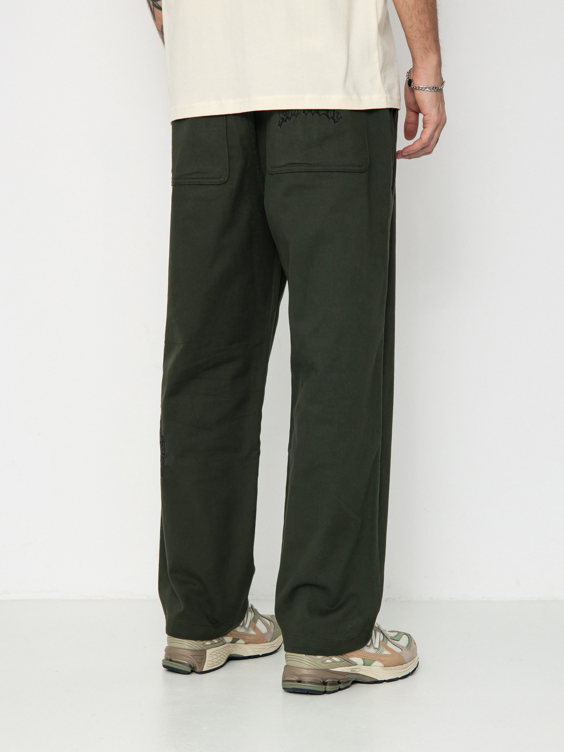 Штани RipNDip Mother Nerm Twill (dark olive)