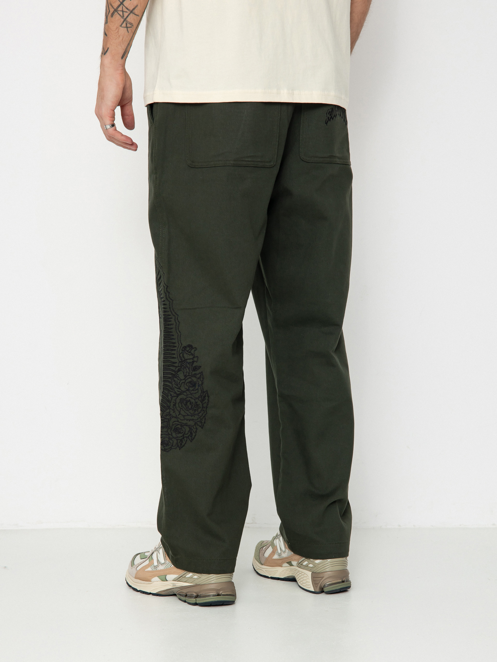Штани RipNDip Mother Nerm Twill (dark olive)