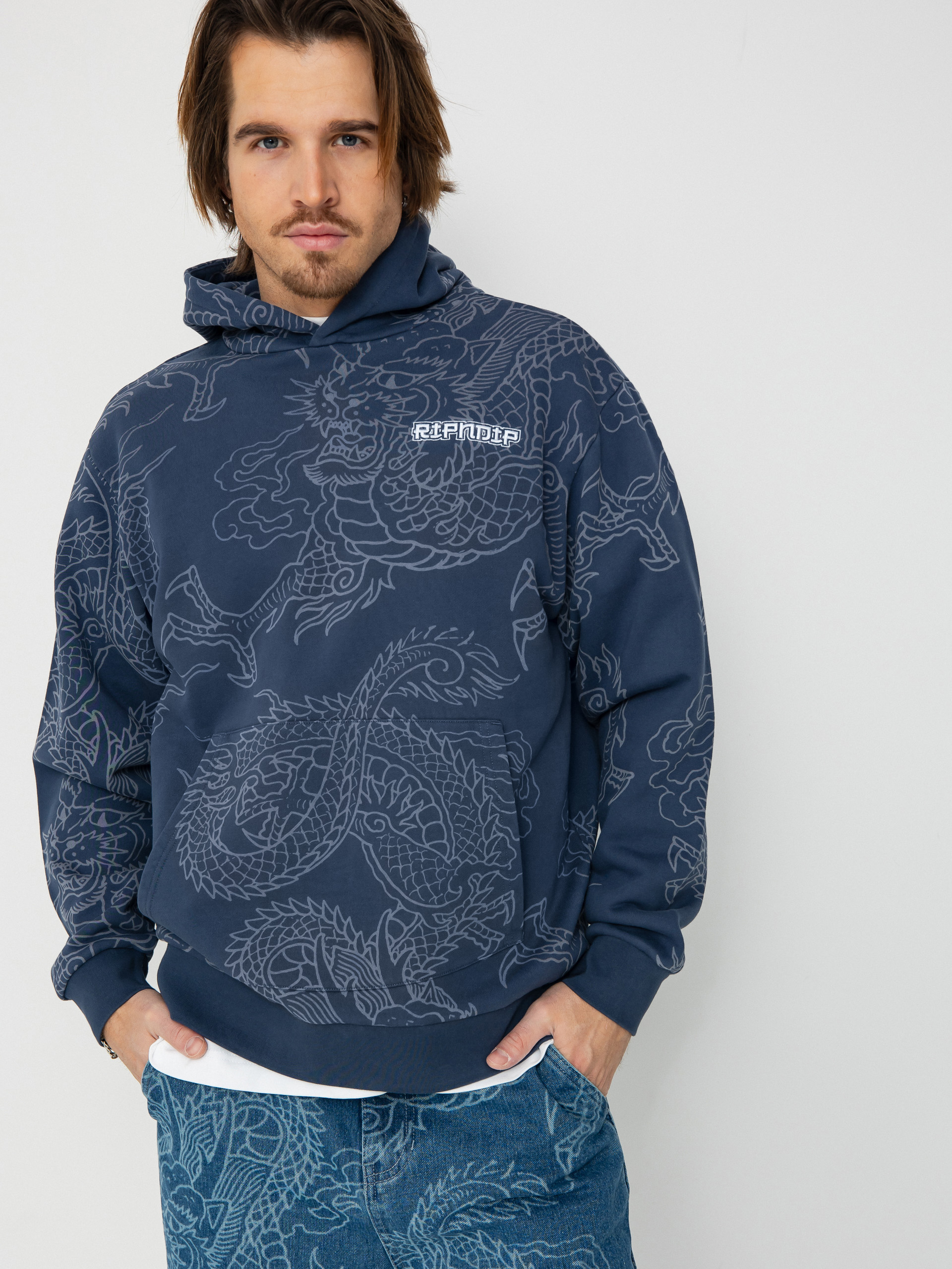 Худі RipNDip Haku HD (navy)