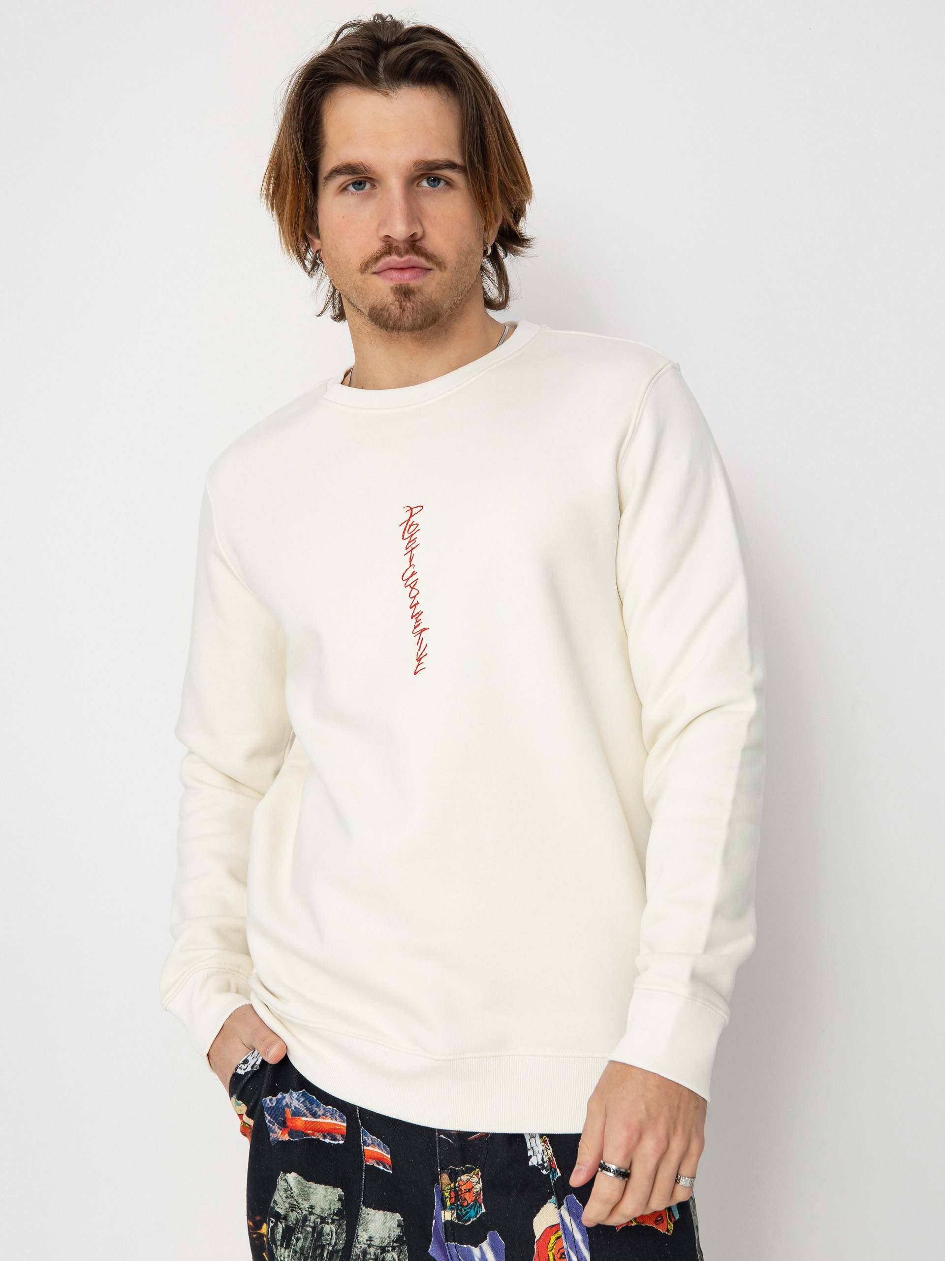 Світшот Poetic Collective Demon Crewneck (ivory)
