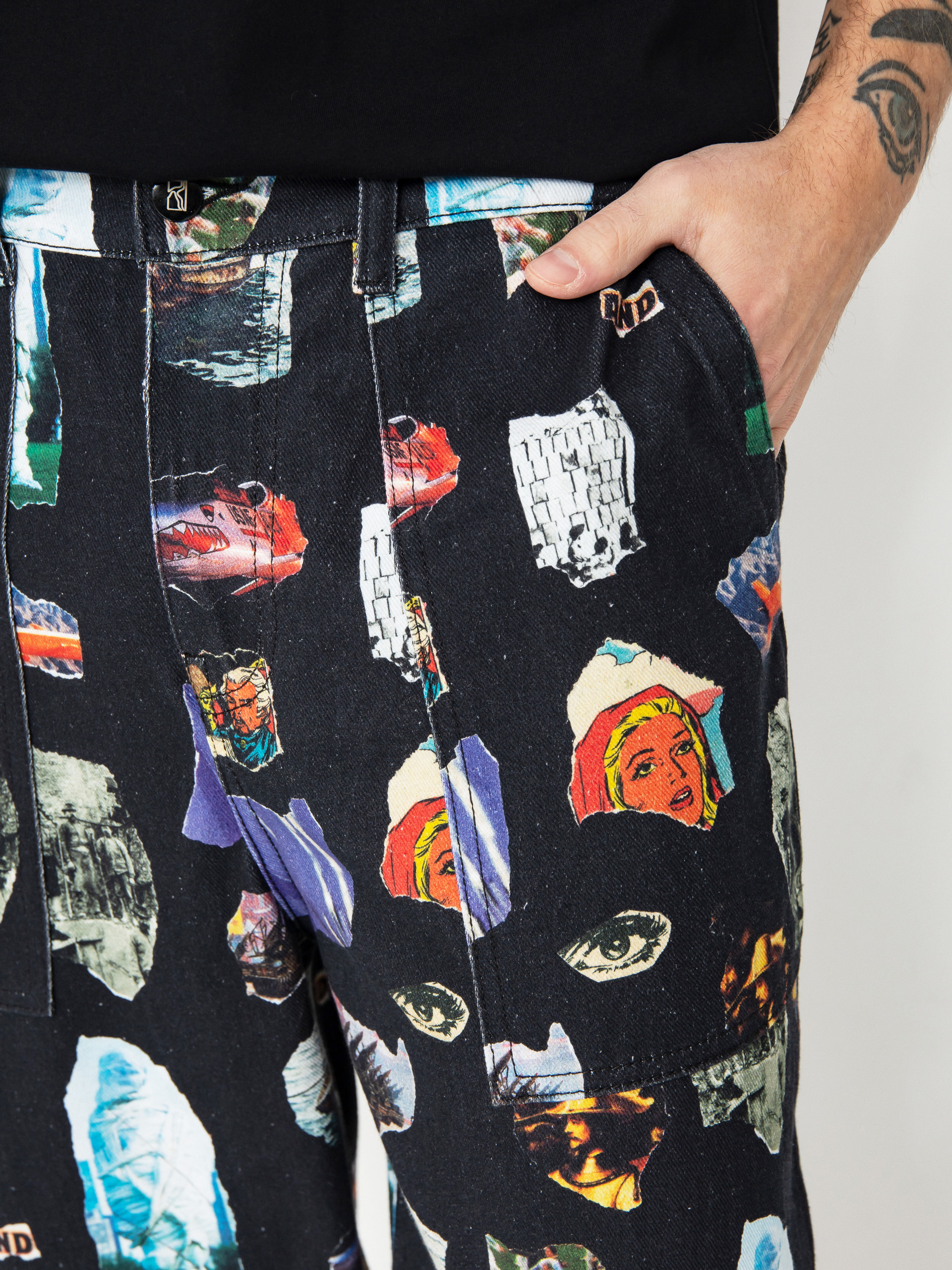 Штани Poetic Collective Painter (and collage)