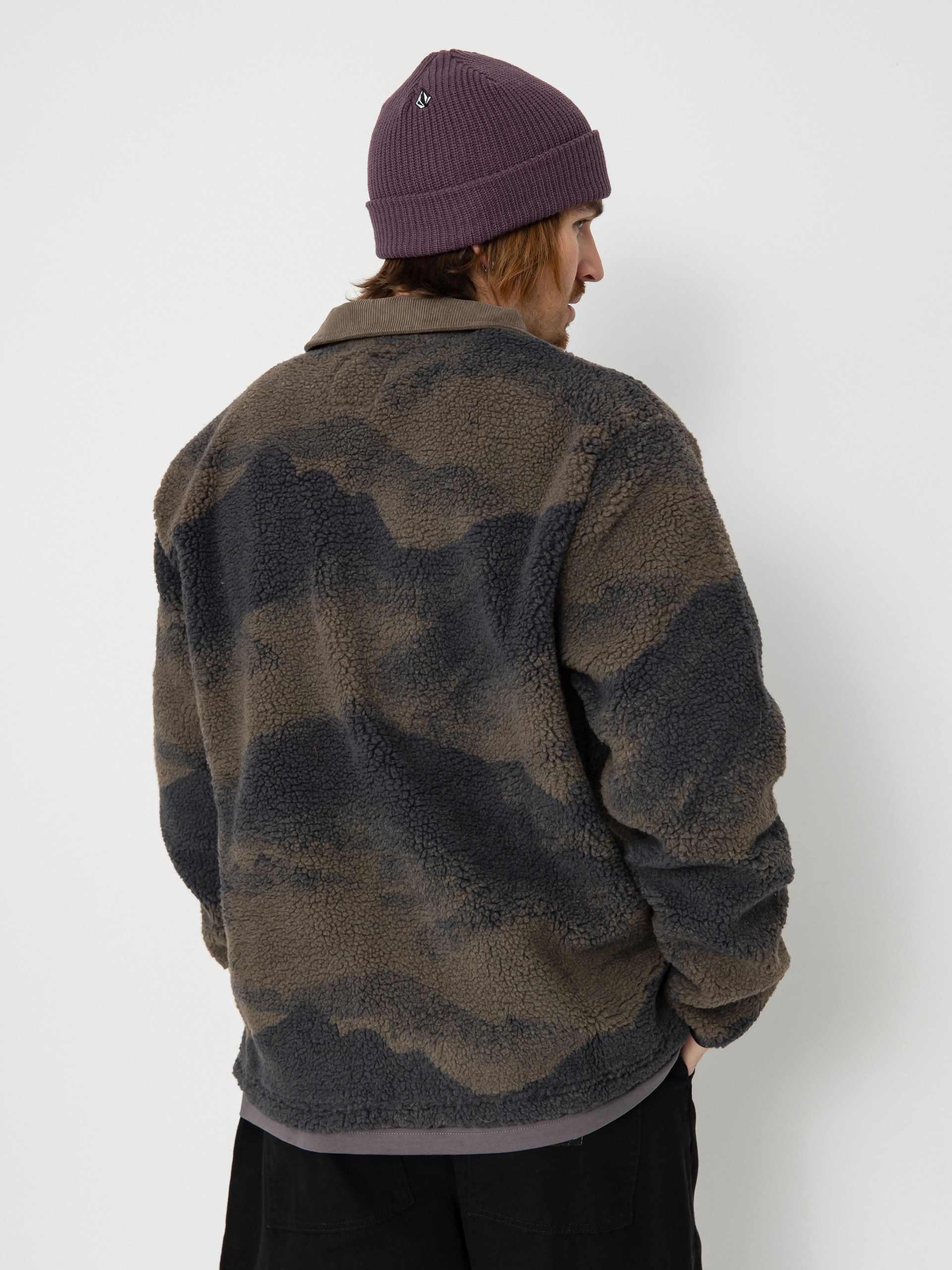 Куртка RVCA Walker Sherpa (blue haze)
