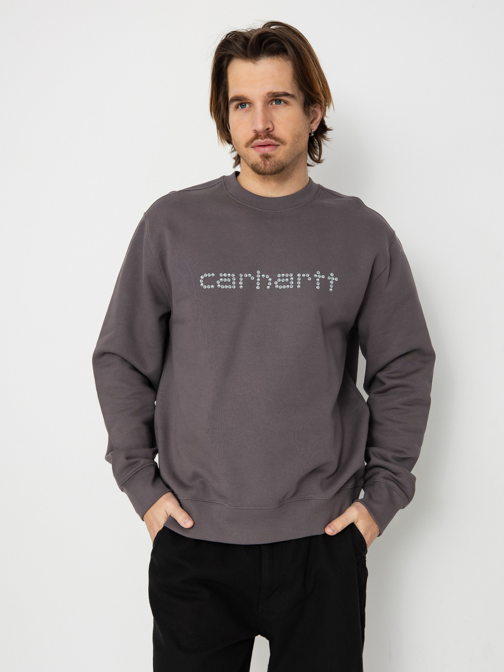 u0421u0432u0456u0442u0448u043eu0442 Carhartt WIP Rivet Script (manta)