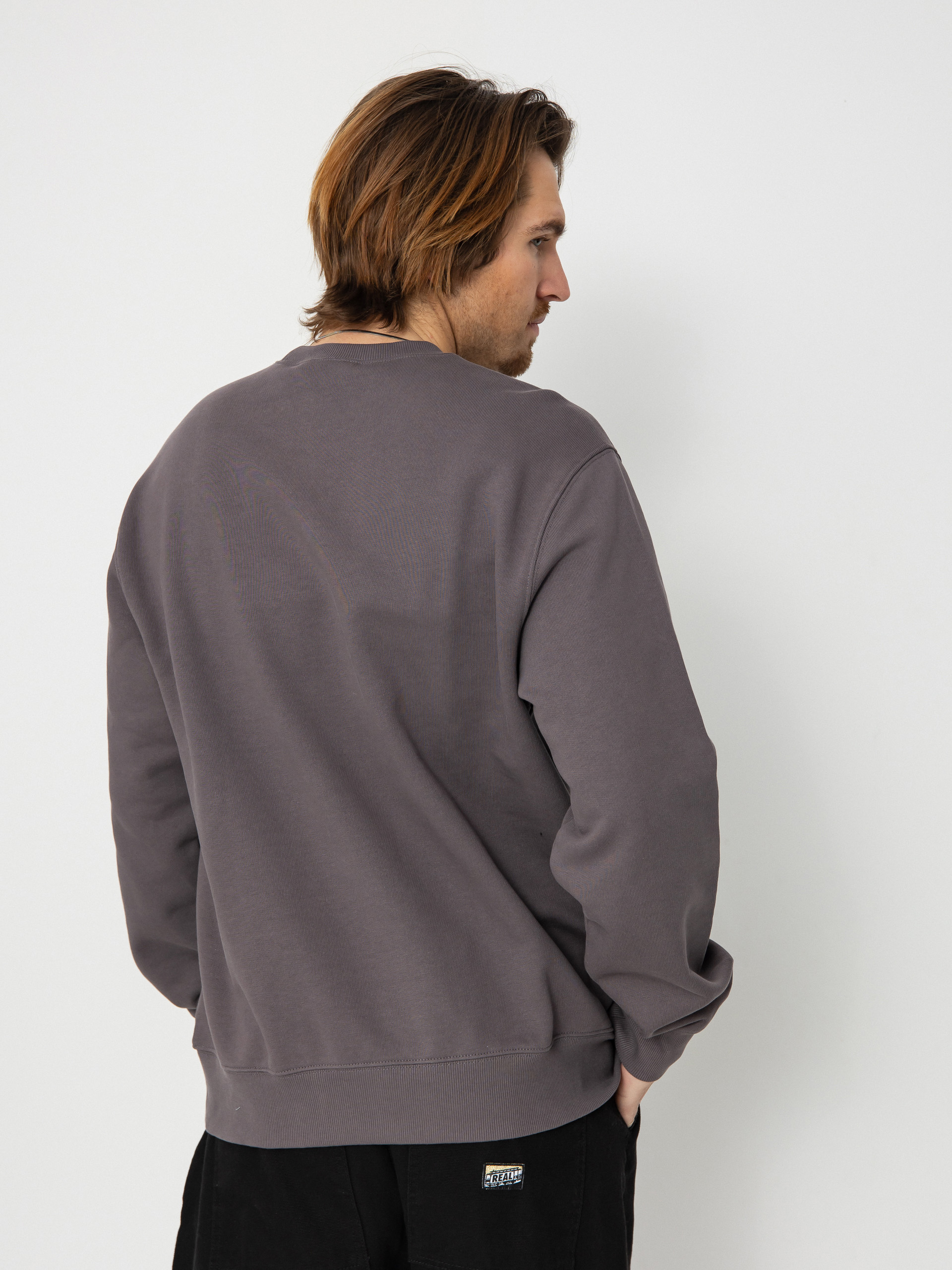 Світшот Carhartt WIP Rivet Script (manta)