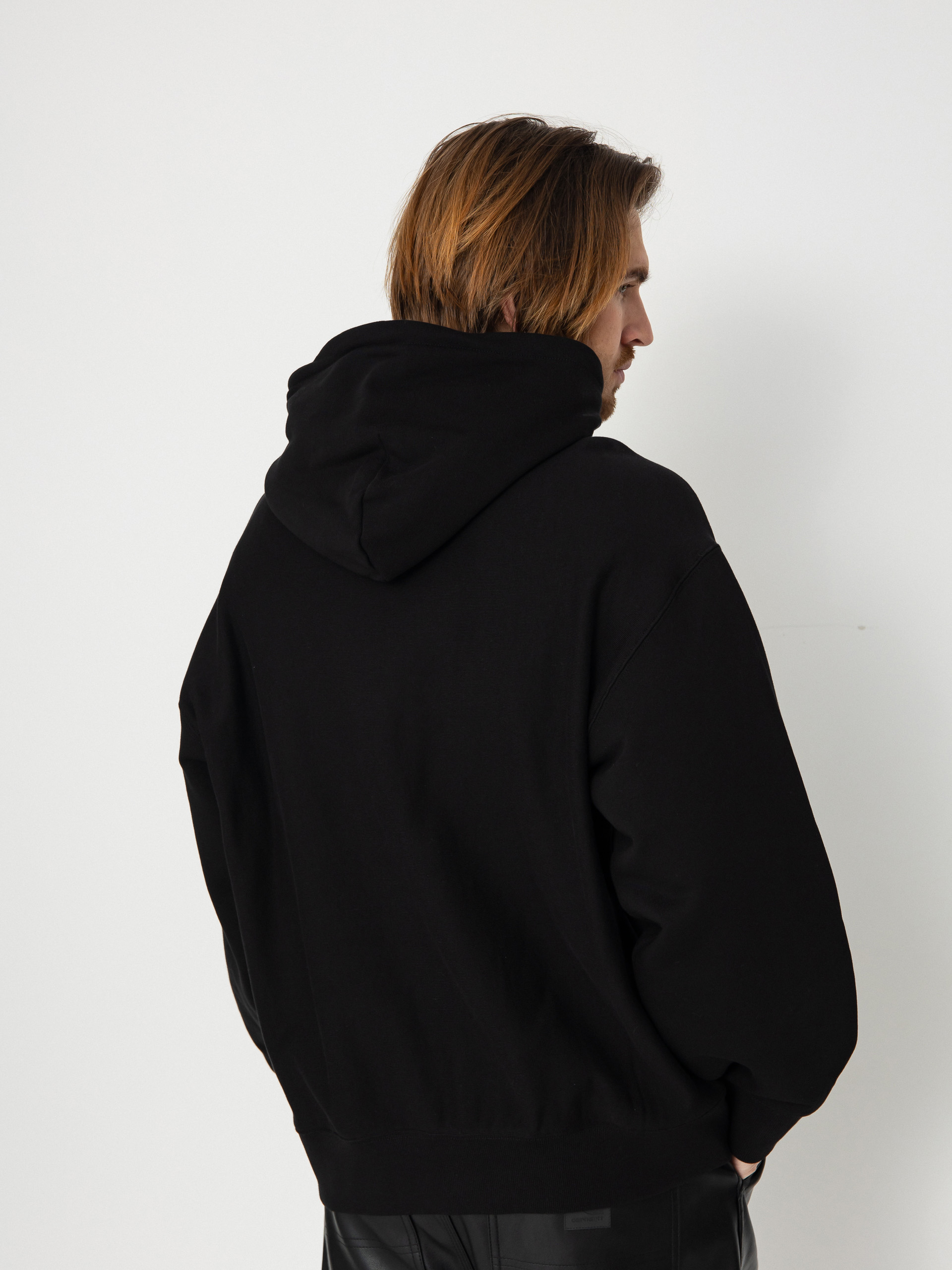 Худі Carhartt WIP Label Script HD (black)