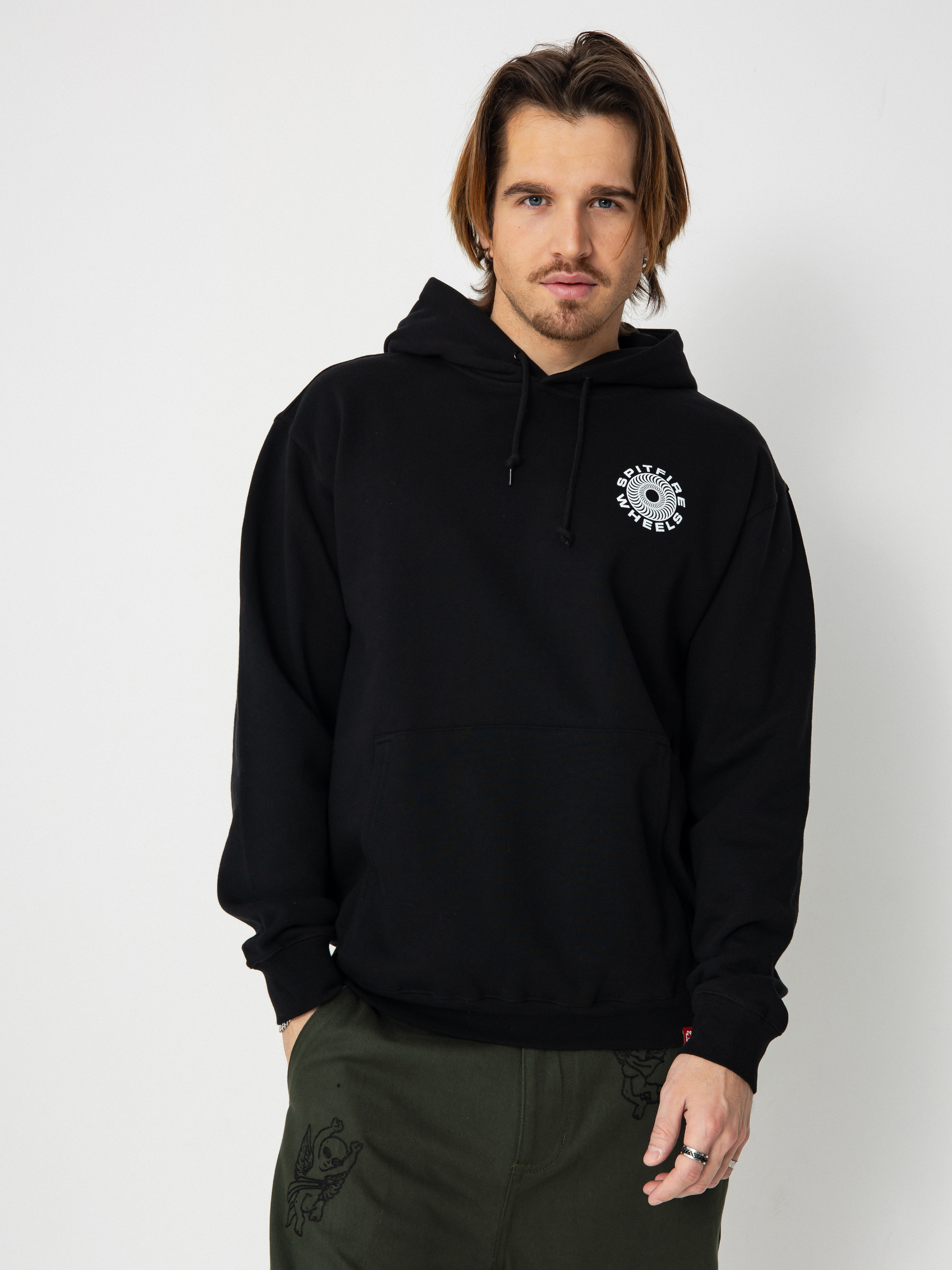 Худі Spitfire Cls 87 Swirl HD (black/white)