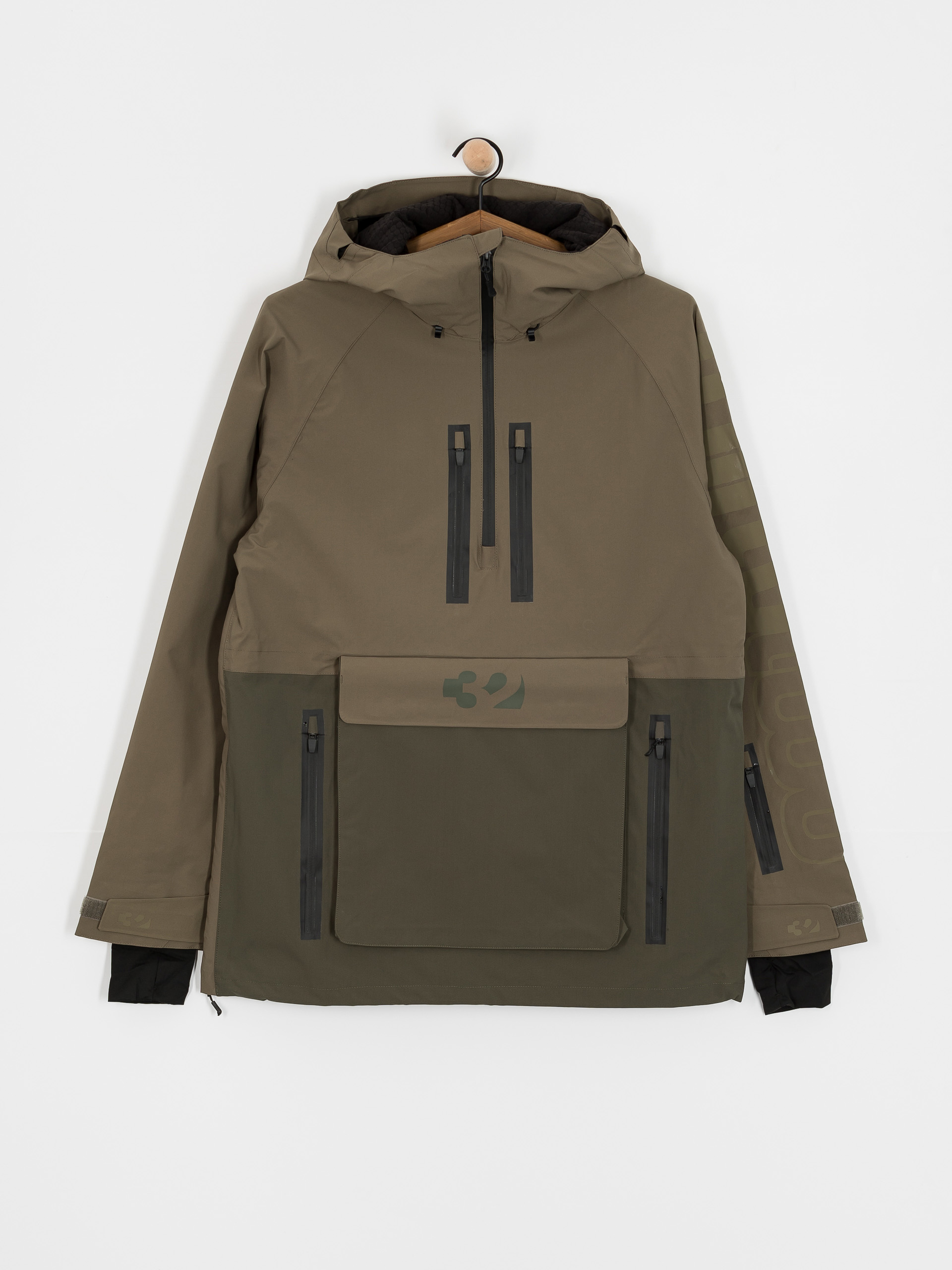 Чоловіча Сноубордична куртка ThirtyTwo Light Anorak (military)
