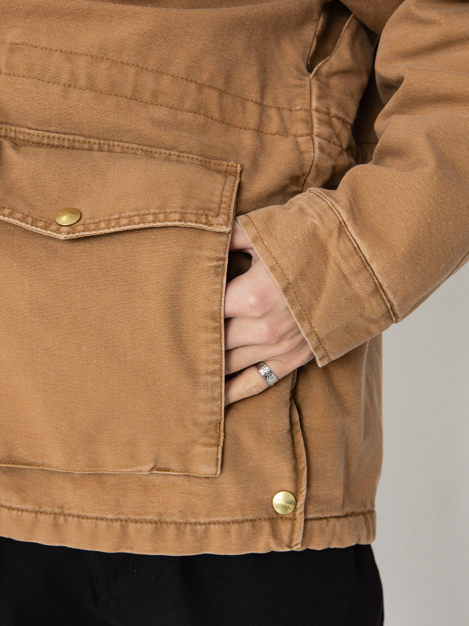Куртка Carhartt WIP OG Santa Fe Coat (hamilton brown/tobacco)
