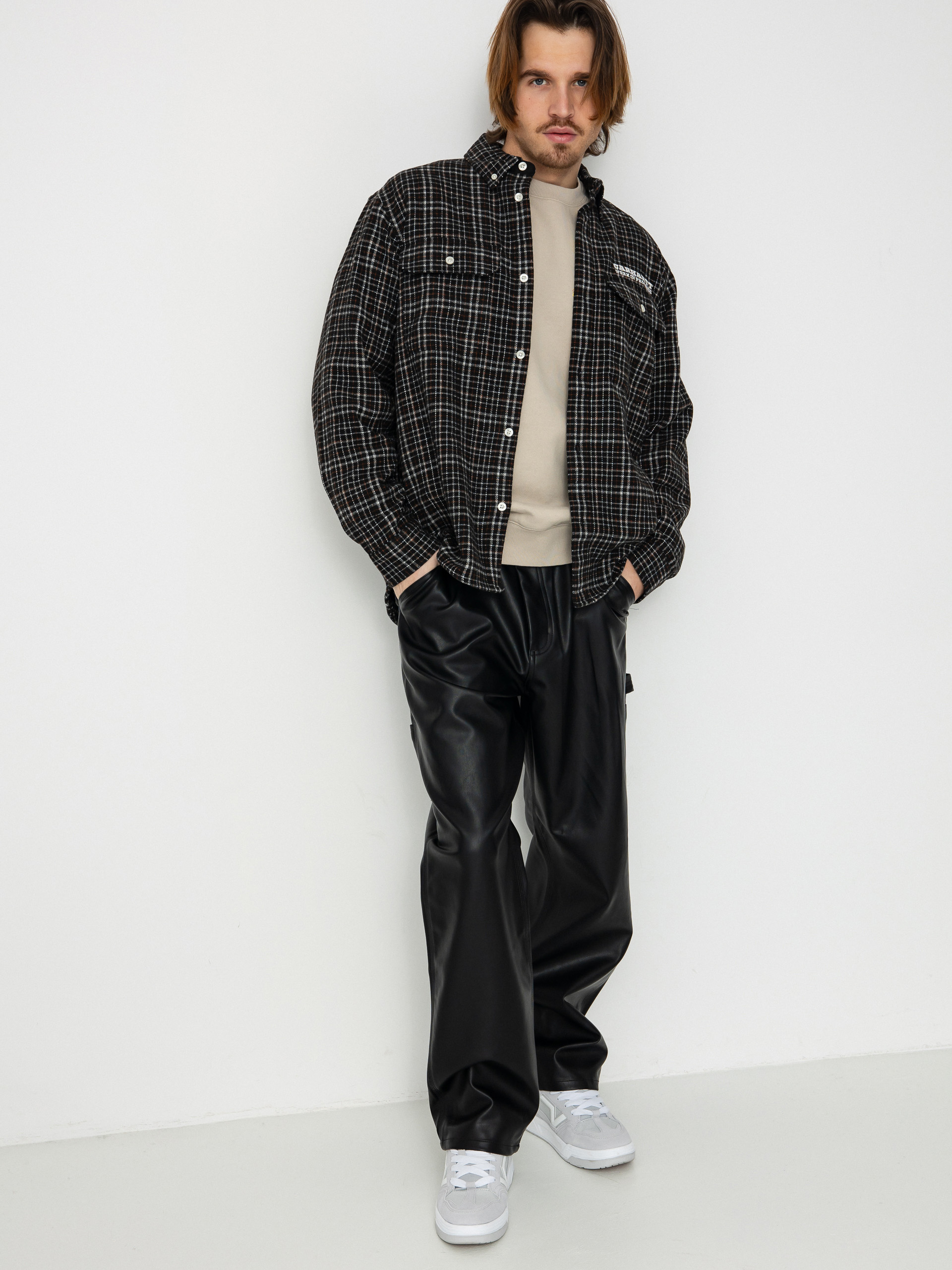 Сорочка Carhartt WIP Runaway Millett (millett check black/wax)