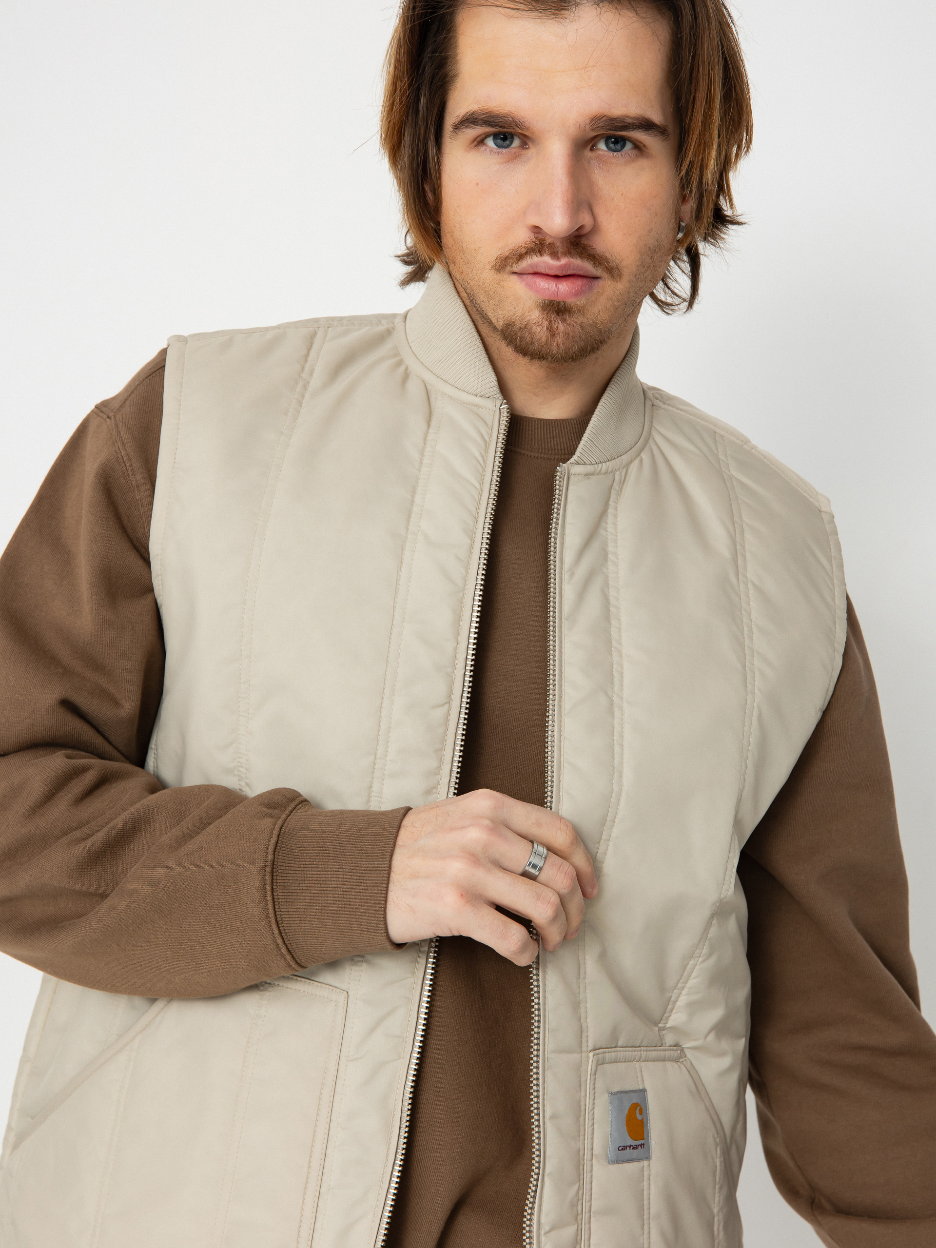 Безрукавка Carhartt WIP Lachlan Vest (fleur de sel)