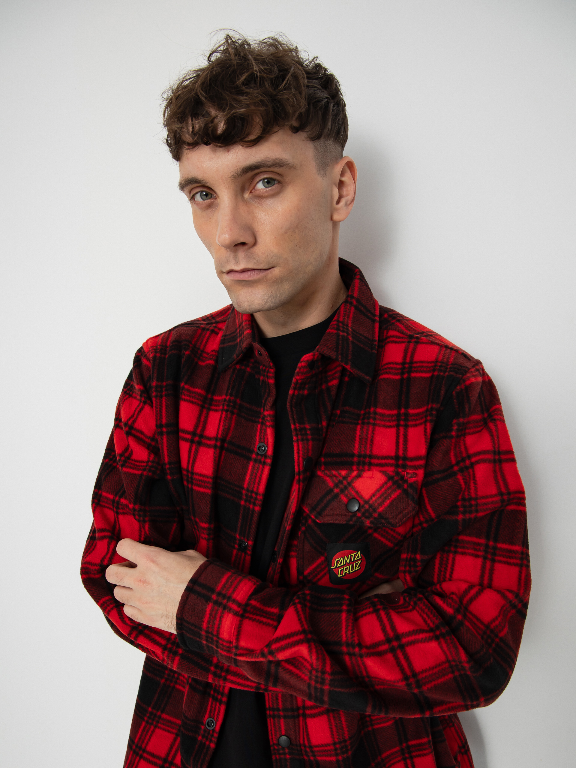 Чоловіча Термосвітшот Etnies Sc Flame HD (red)