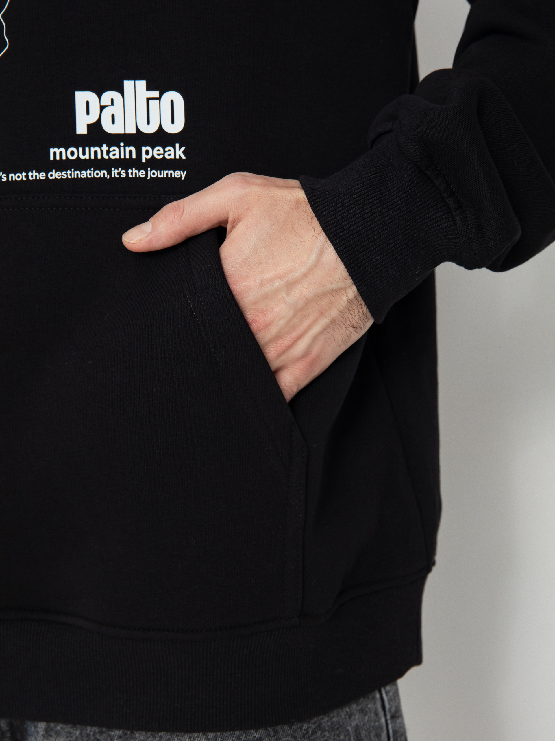 Худі Palto Topography HD (black)