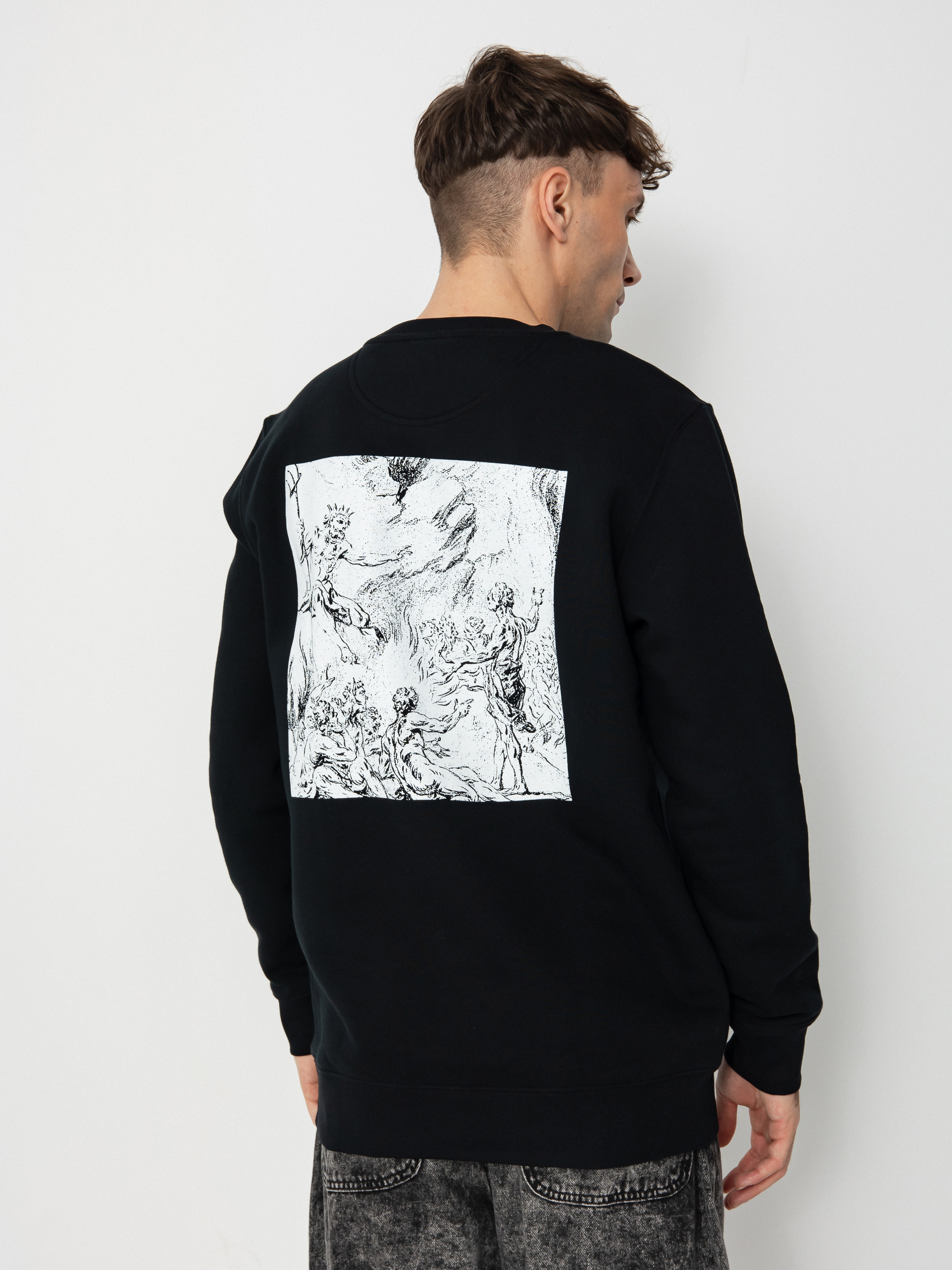 u0421u0432u0456u0442u0448u043eu0442 Poetic Collective Demon Crewneck (black)